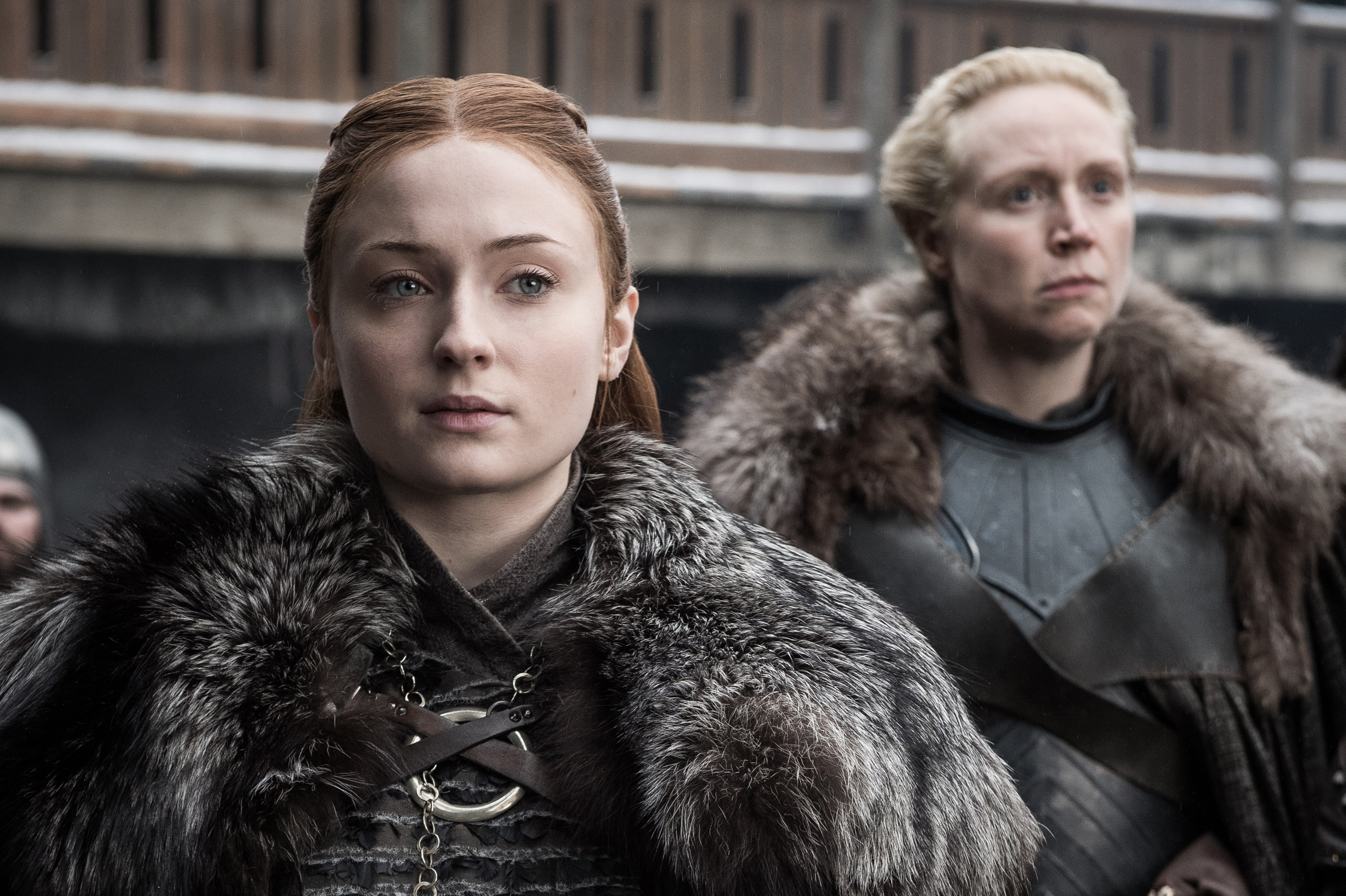 Sansa Stark and Brienne of Tarth from Game of Thrones HD Wallpaper
