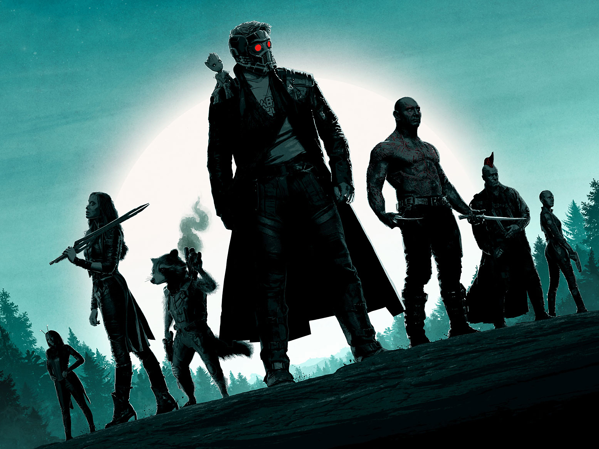 Guardians of the Galaxy from Marvel HD Wallpaper