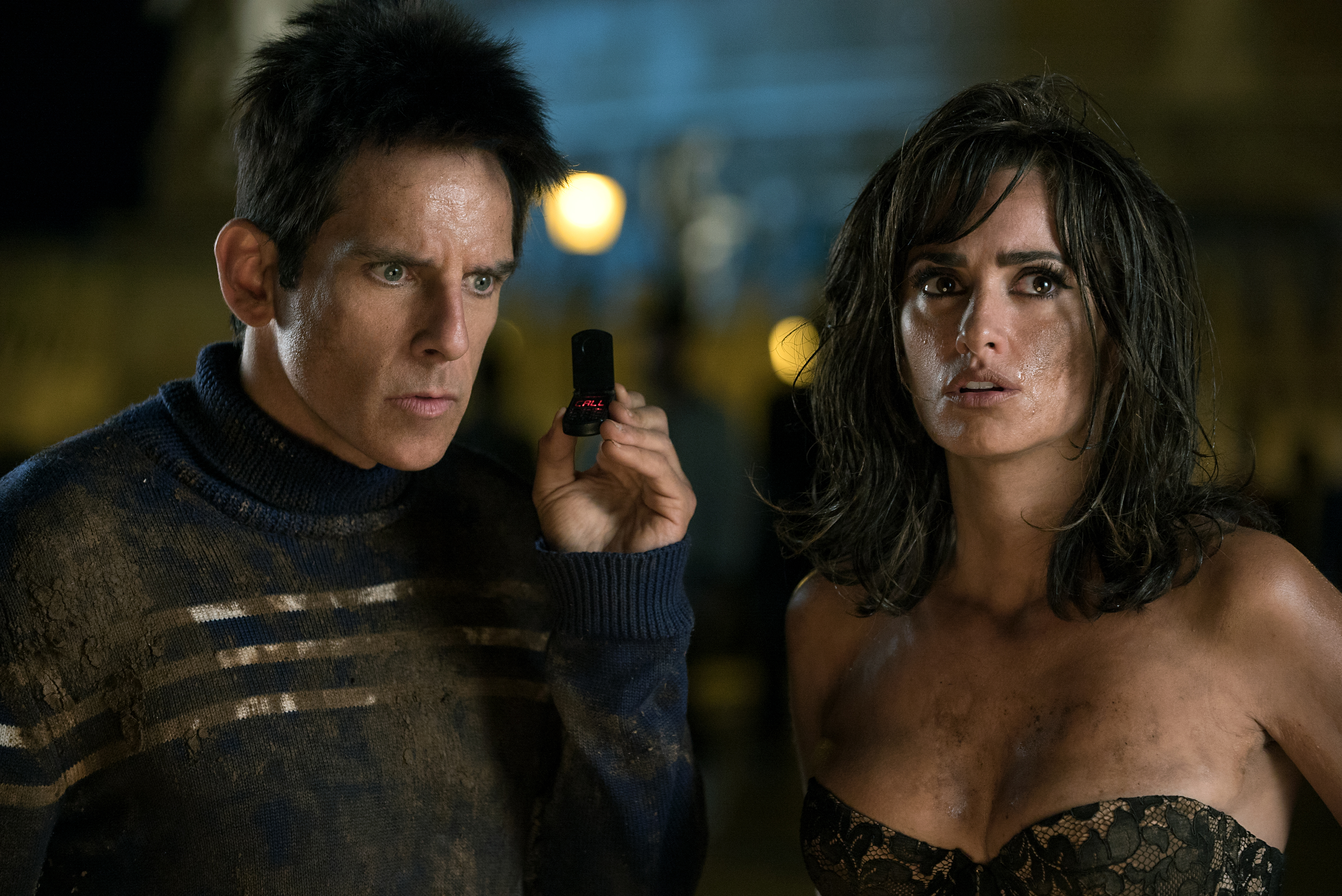 Ben Stiller and Penelope Cruz in Zoolander 2 HD Wallpaper