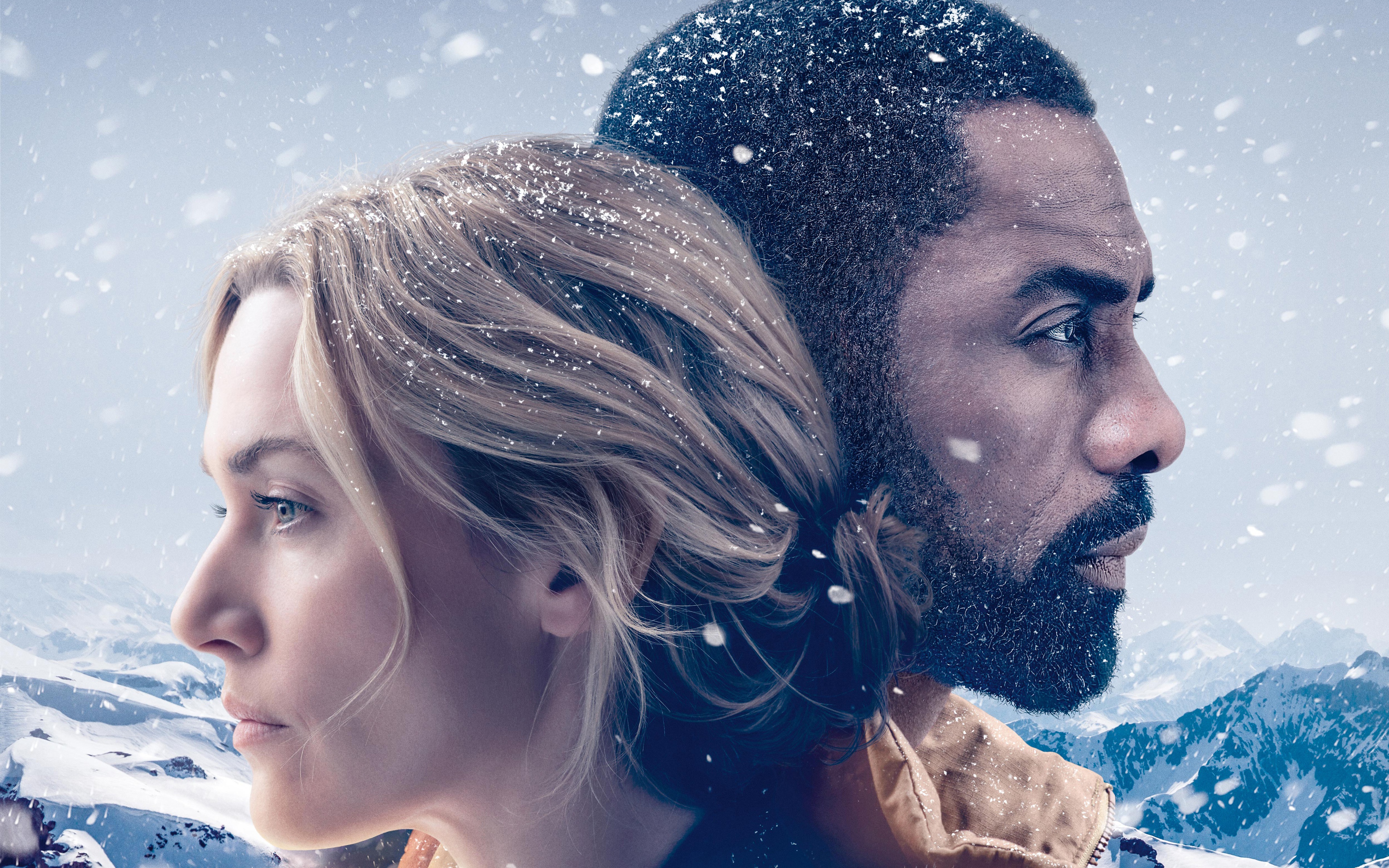 Idris Elba in the Snow HD Wallpaper