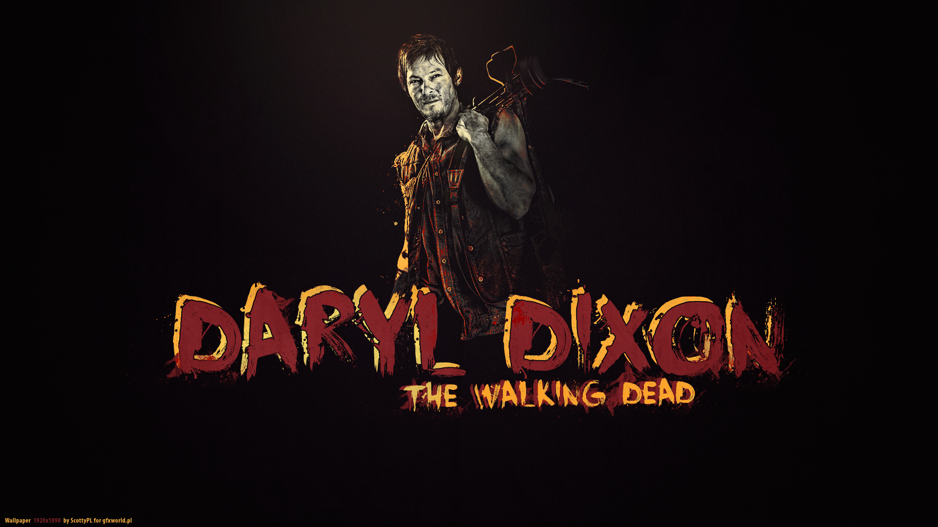 Daryl Dixon from The Walking Dead HD Wallpaper