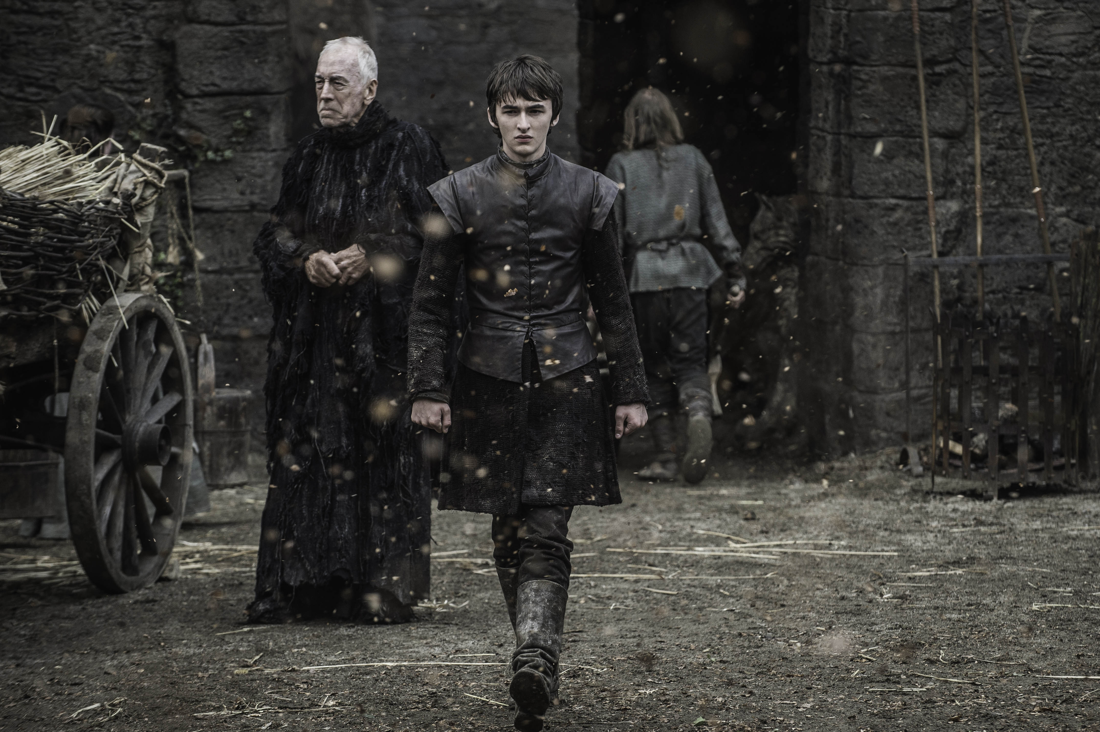 Bran Stark and Maester Aemon from Game of Thrones HD Wallpaper