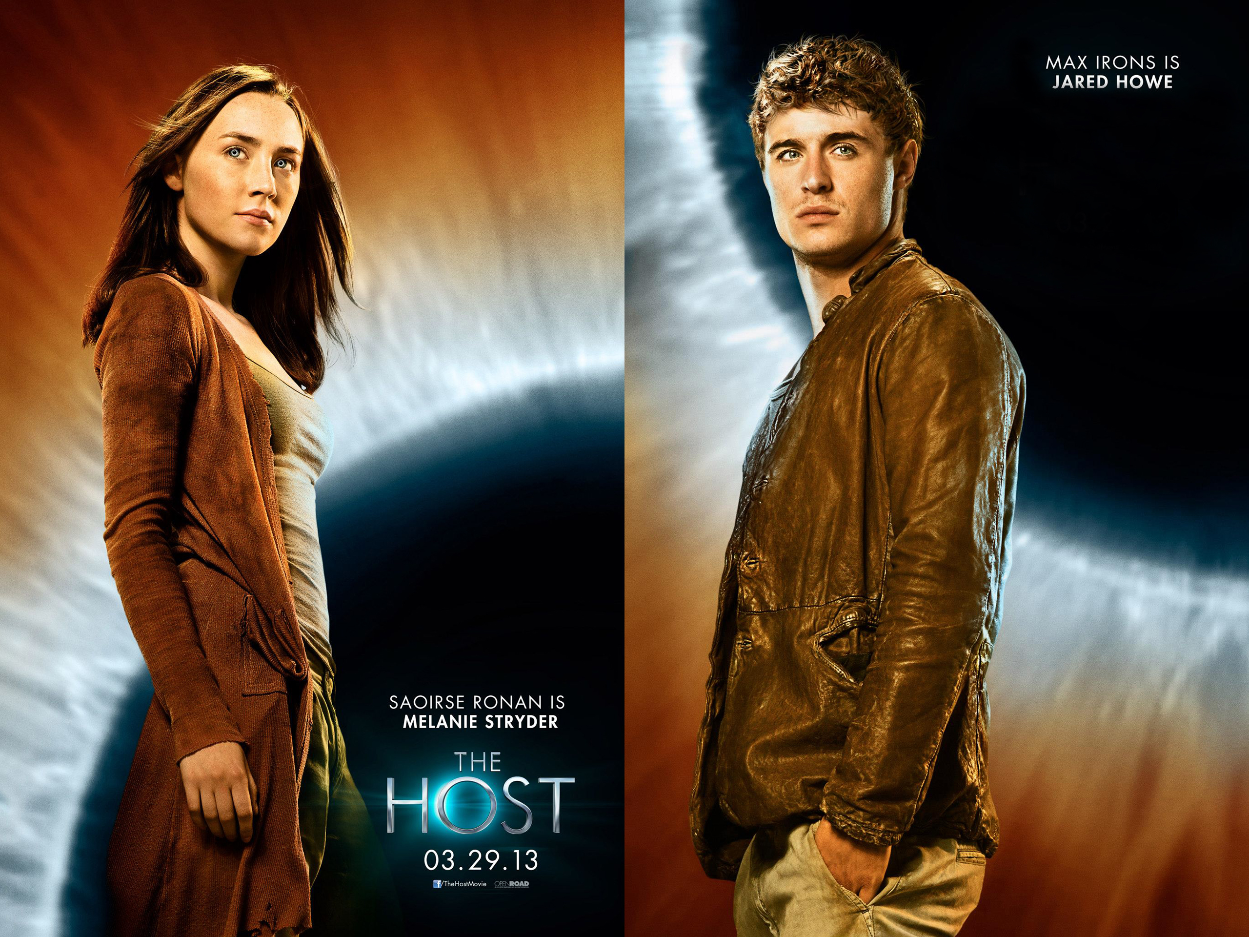 The Host movie poster with Saoirse Ronan and Max Irons HD Wallpaper