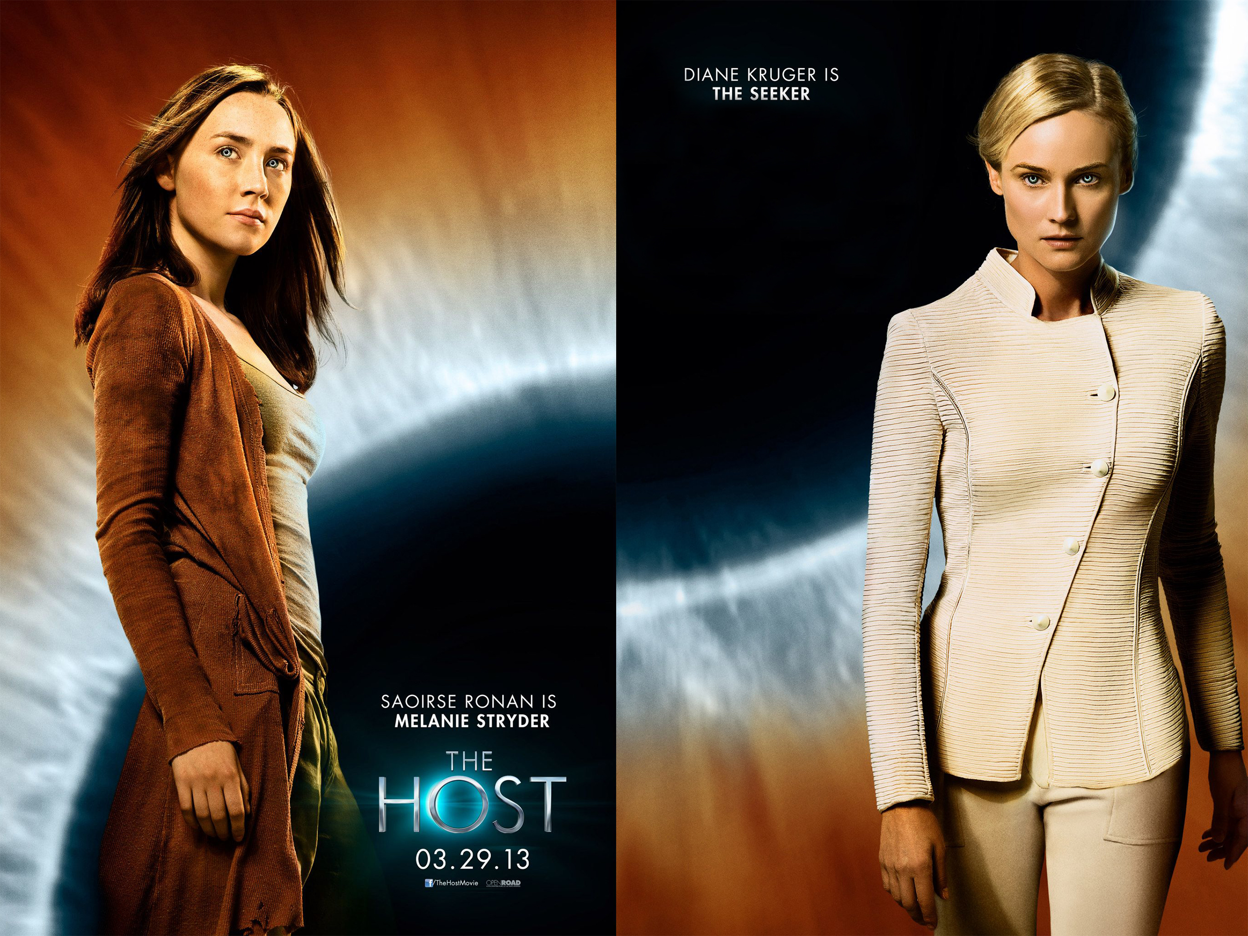 The Host Movie Poster Saoirse Ronan Diane Kruger HD Wallpaper