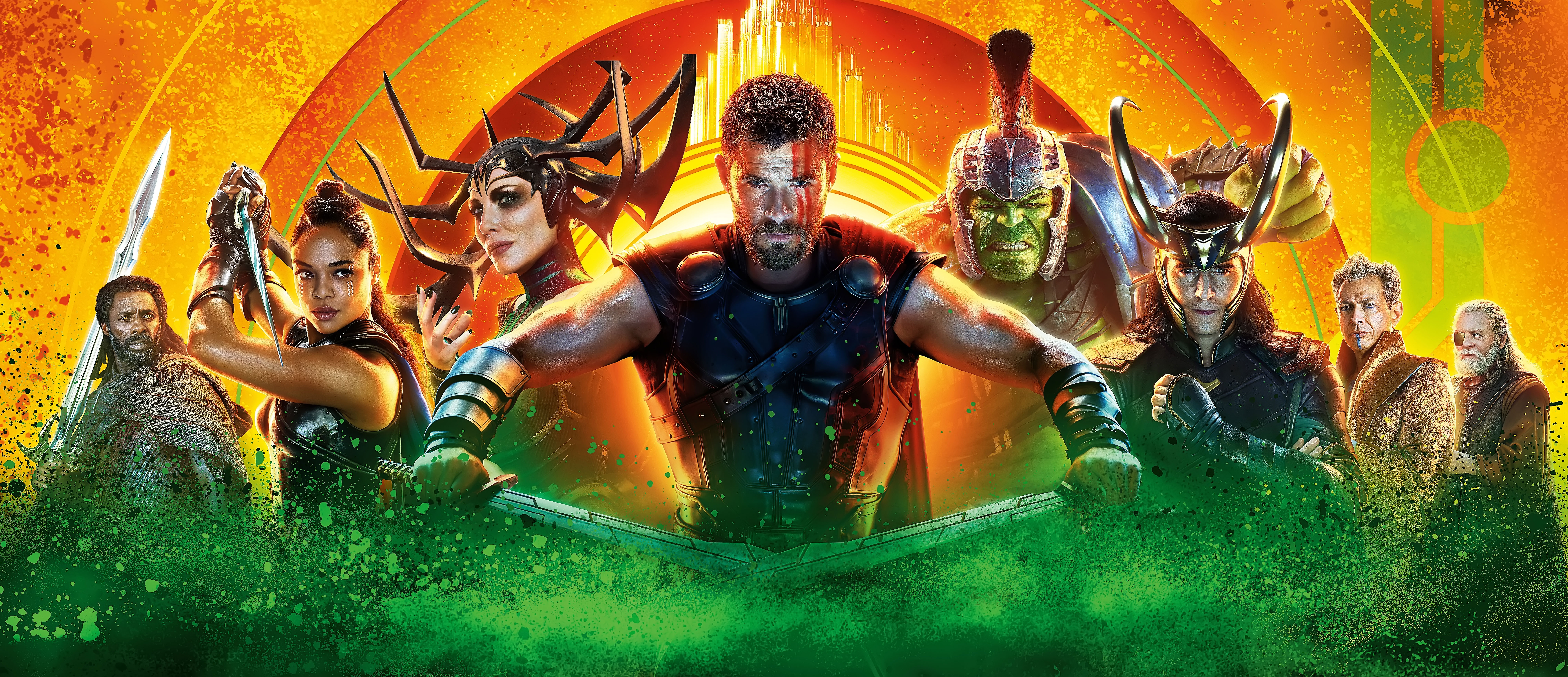 Thor: Ragnarok Characters HD Wallpaper