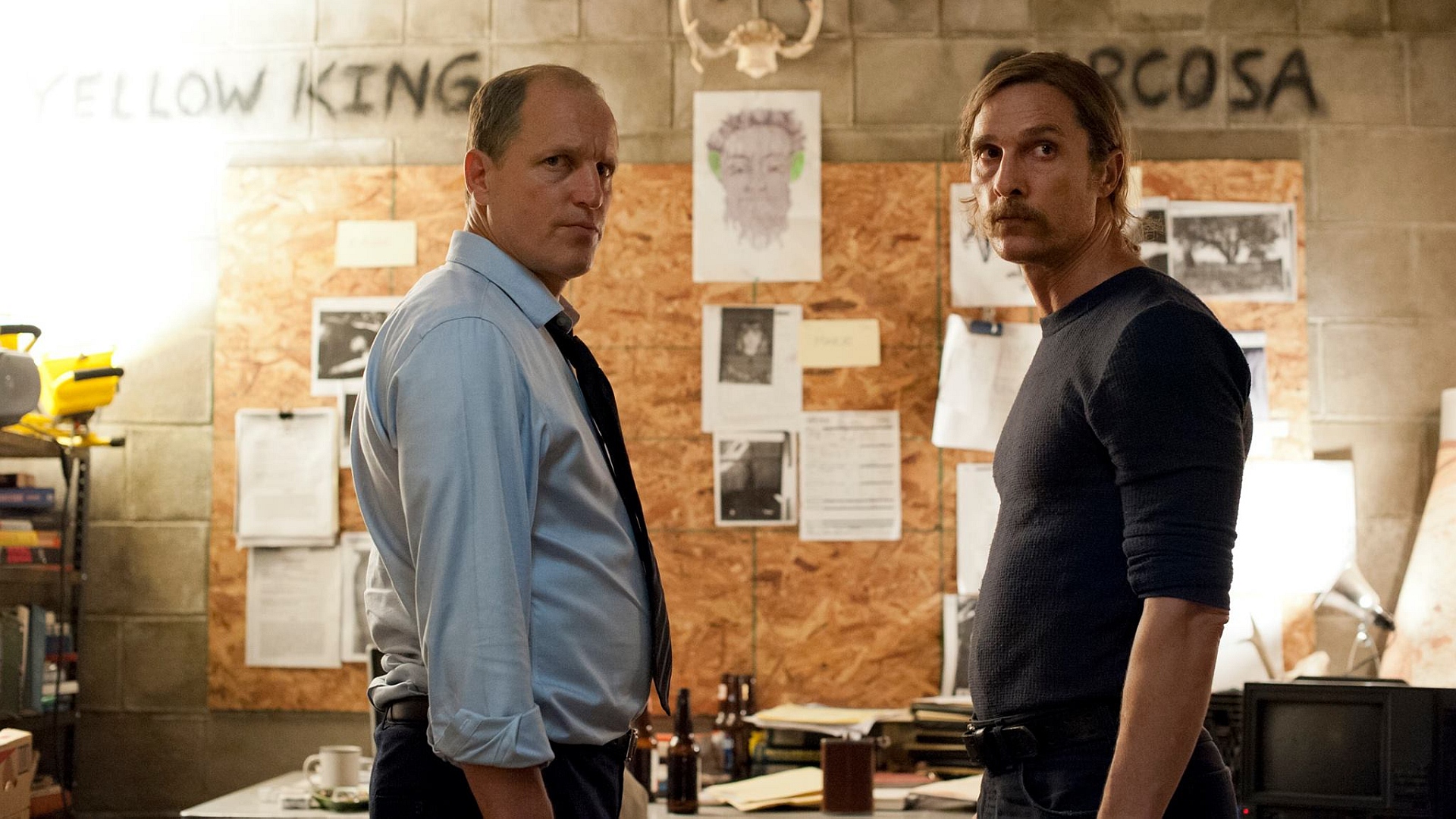 Rust and Marty from True Detective HD Wallpaper