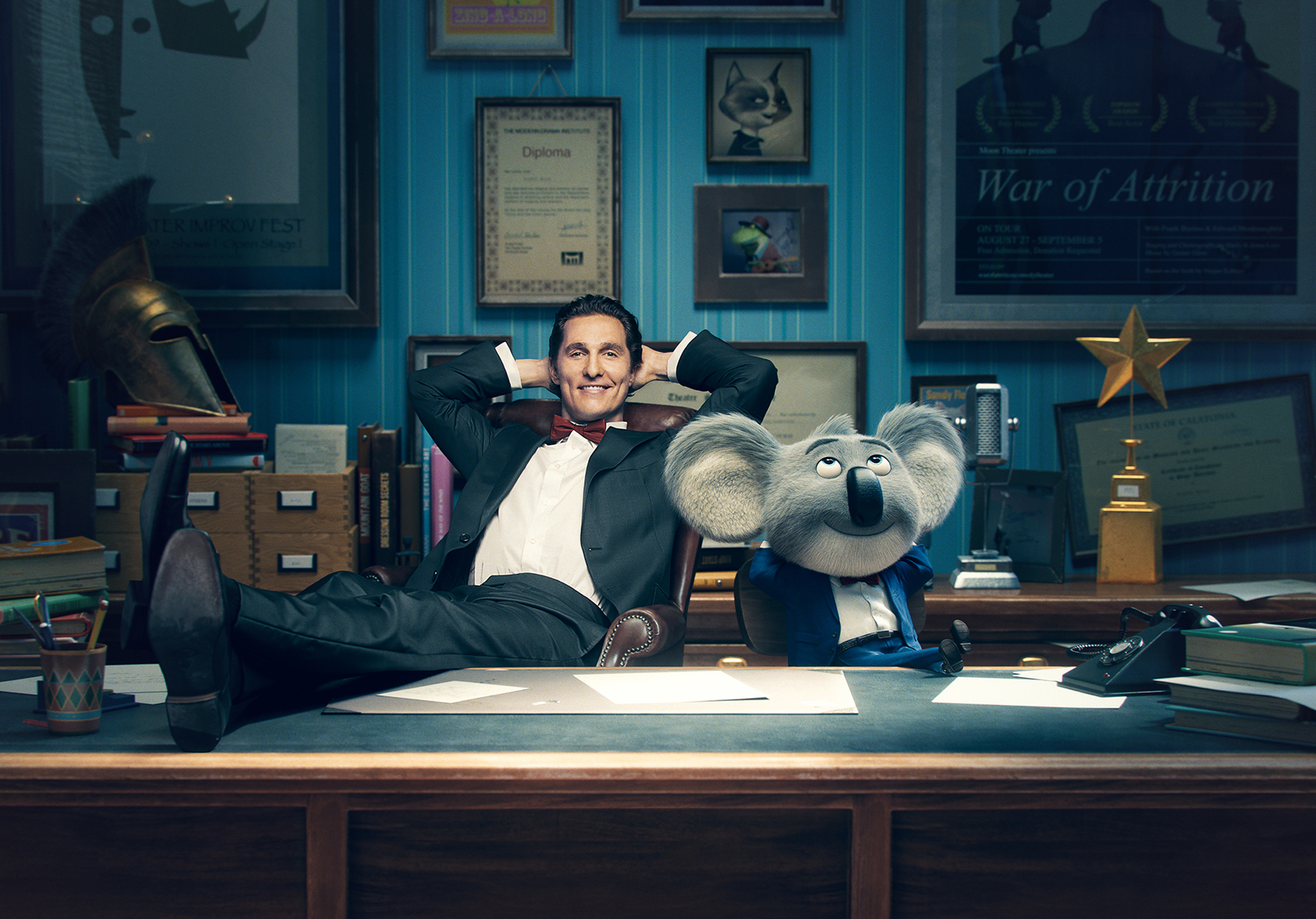 Buster Moon and Buster Moon from Sing HD Wallpaper