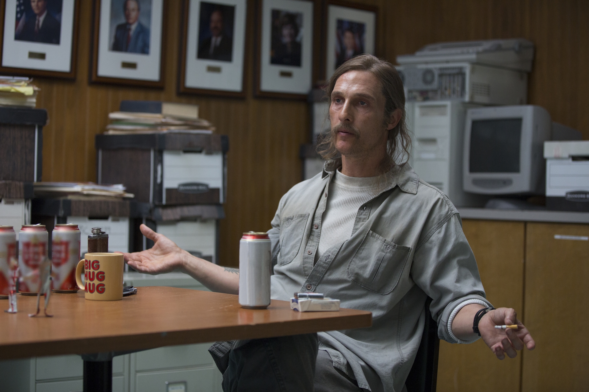 Matthew McConaughey in an office HD Wallpaper