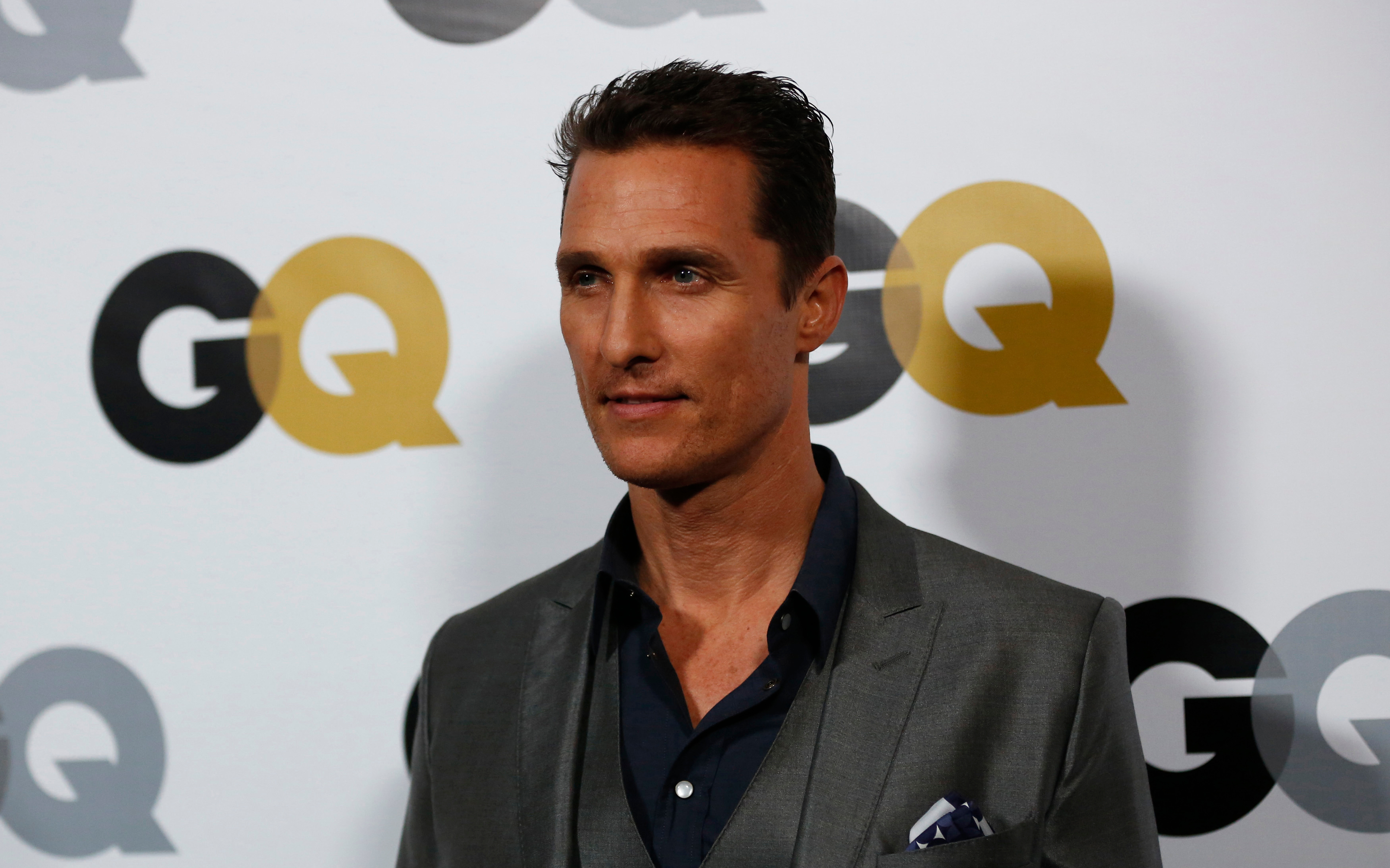 Matthew McConaughey at GQ event HD Wallpaper