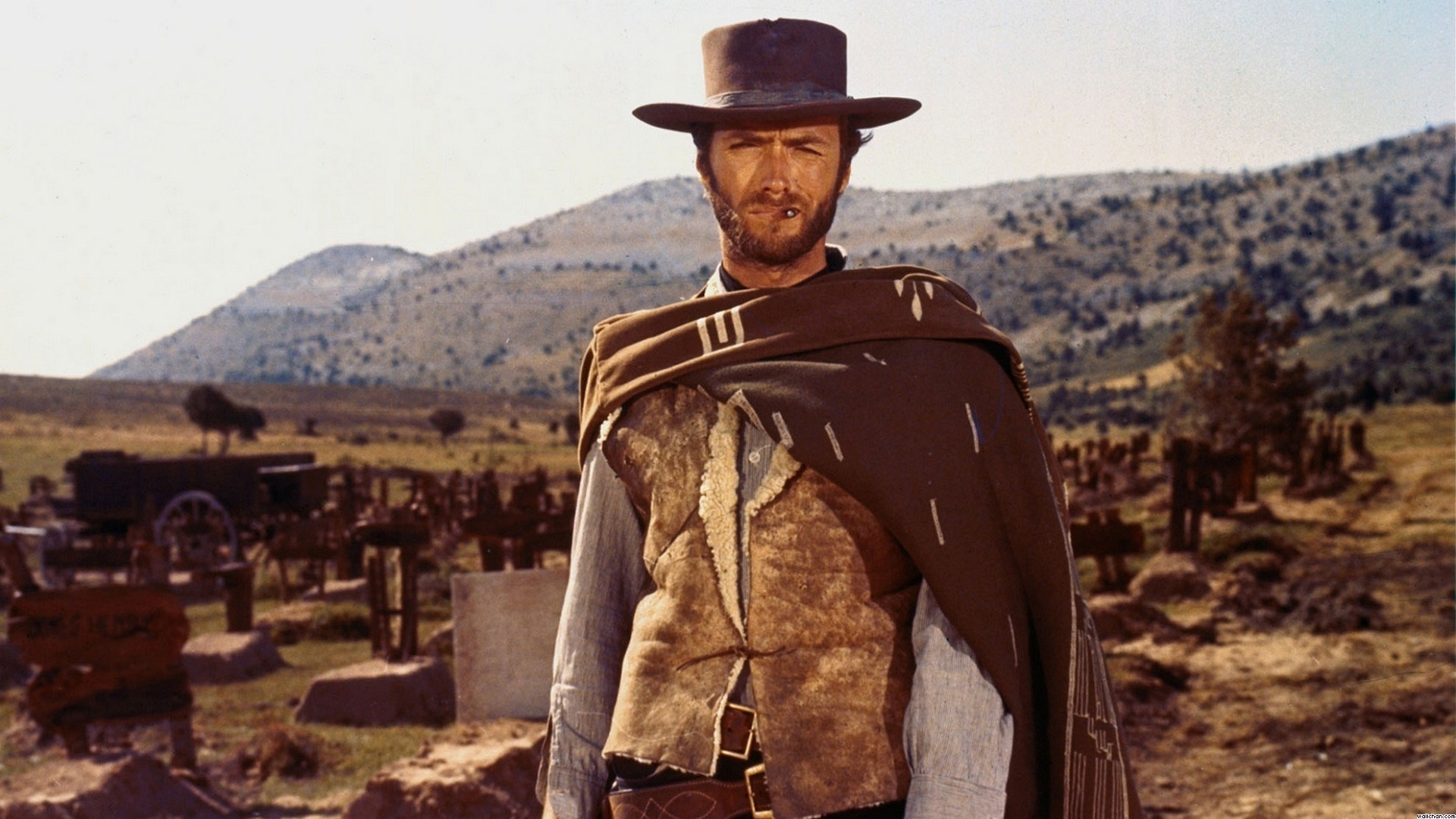 Clint Eastwood in The Good, the Bad and the Ugly HD Wallpaper