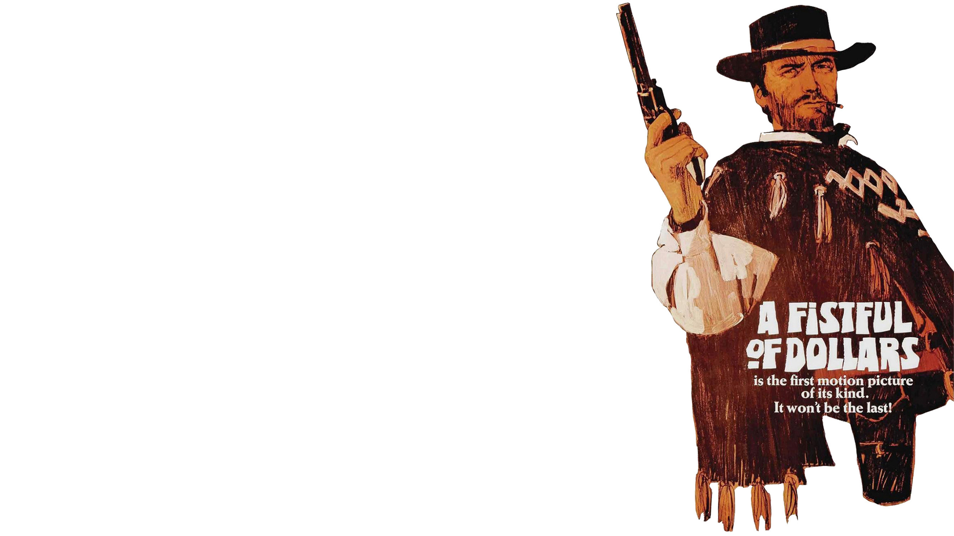Clint Eastwood in A Fistful of Dollars HD Wallpaper