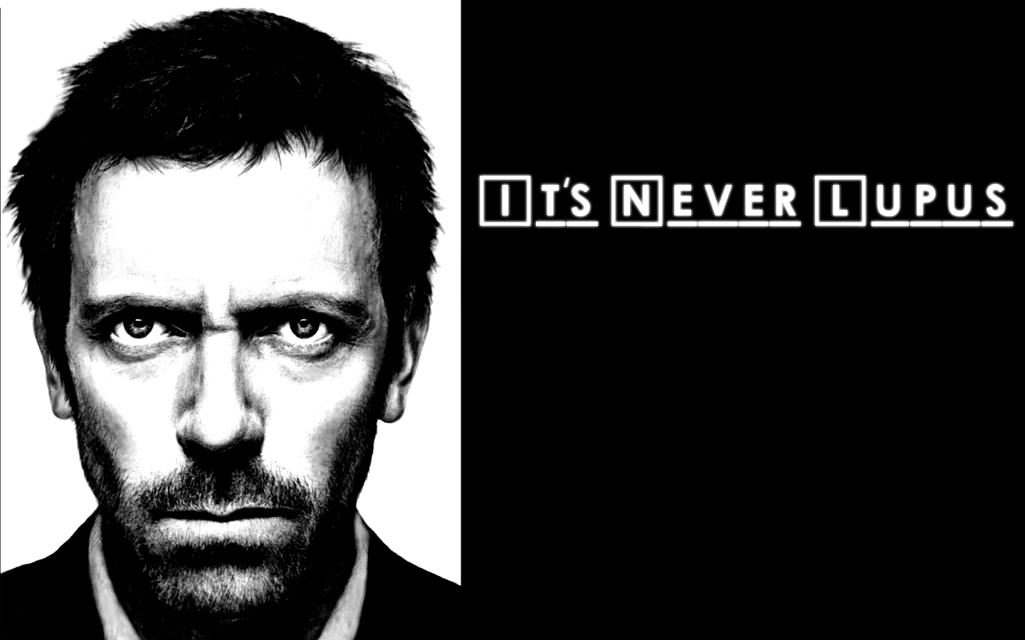 Hugh Laurie It's Never Lupus HD Wallpaper