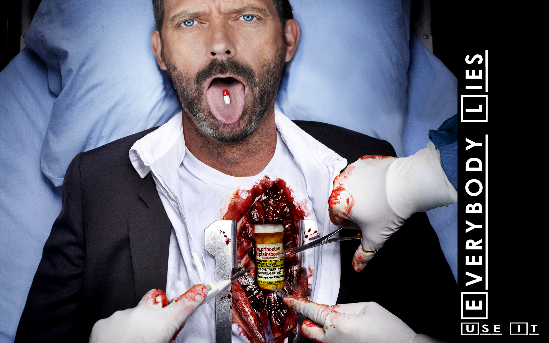 Hugh Laurie from House M.D. HD Wallpaper