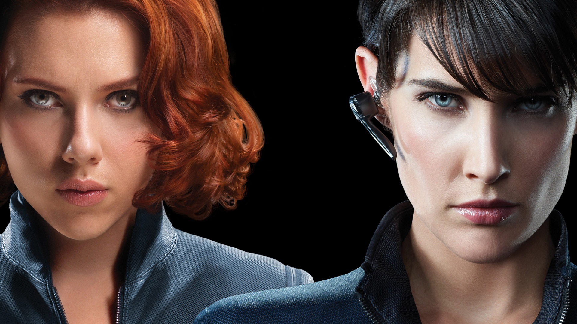Black Widow and Maria Hill from Avengers HD Wallpaper