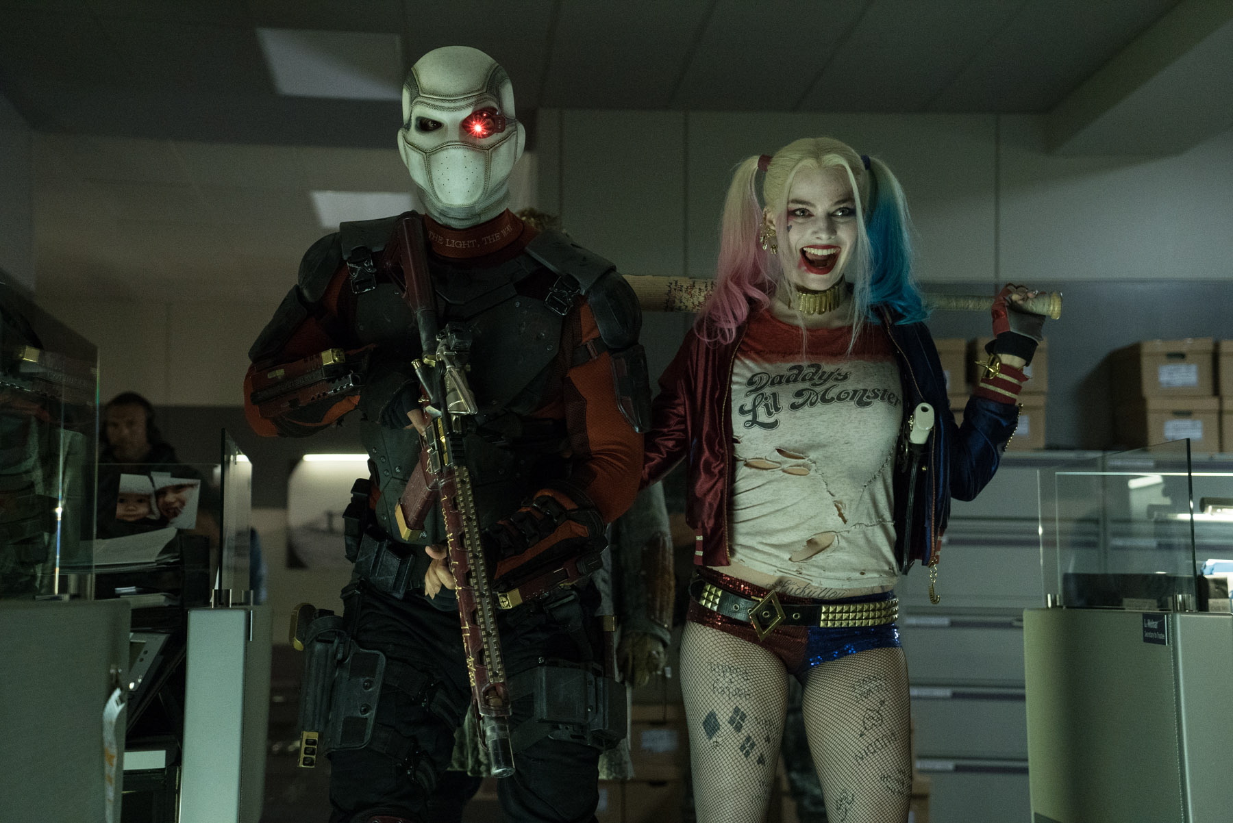 Deadshot and Harley Quinn from Suicide Squad HD Wallpaper