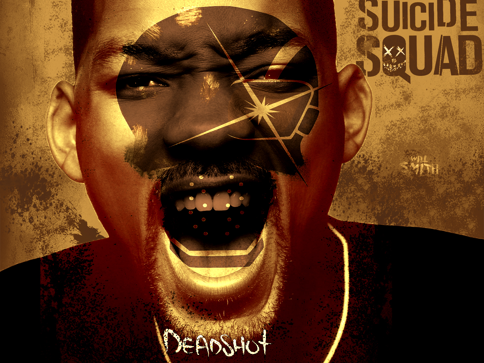 Deadshot from Suicide Squad starring Will Smith HD Wallpaper
