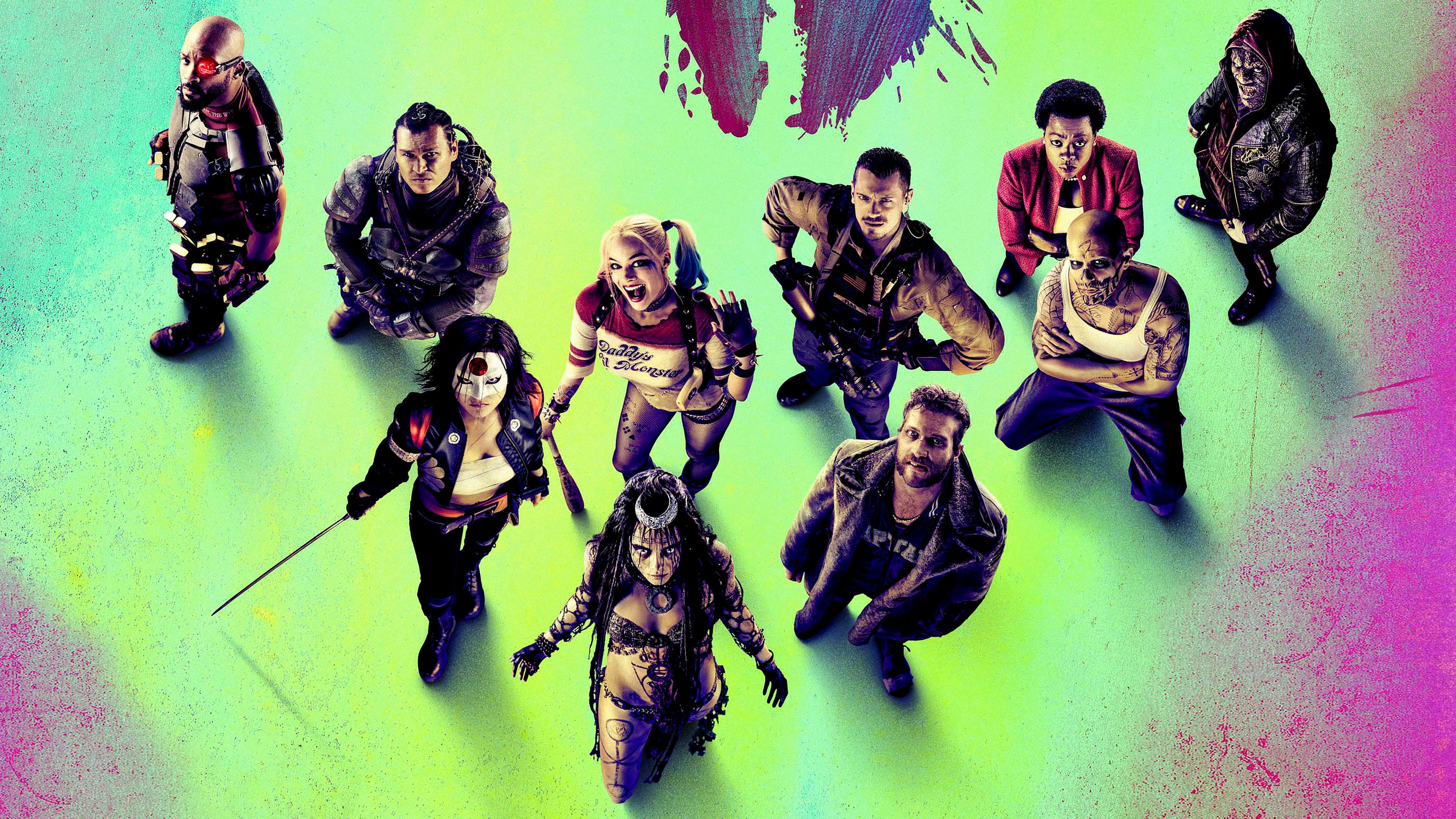 Suicide Squad characters HD Wallpaper