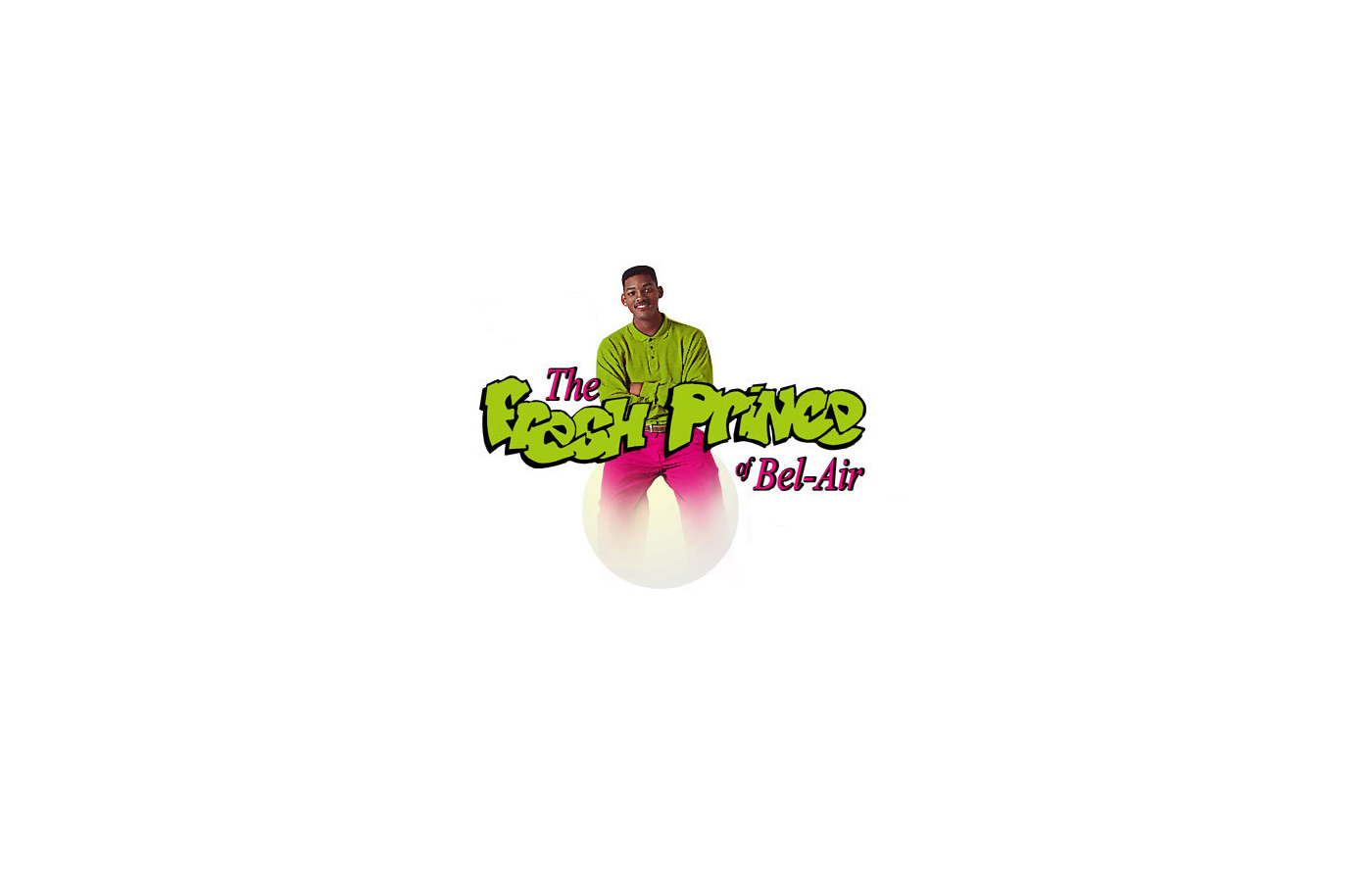 The Fresh Prince of Bel-Air logo with Will Smith HD Wallpaper