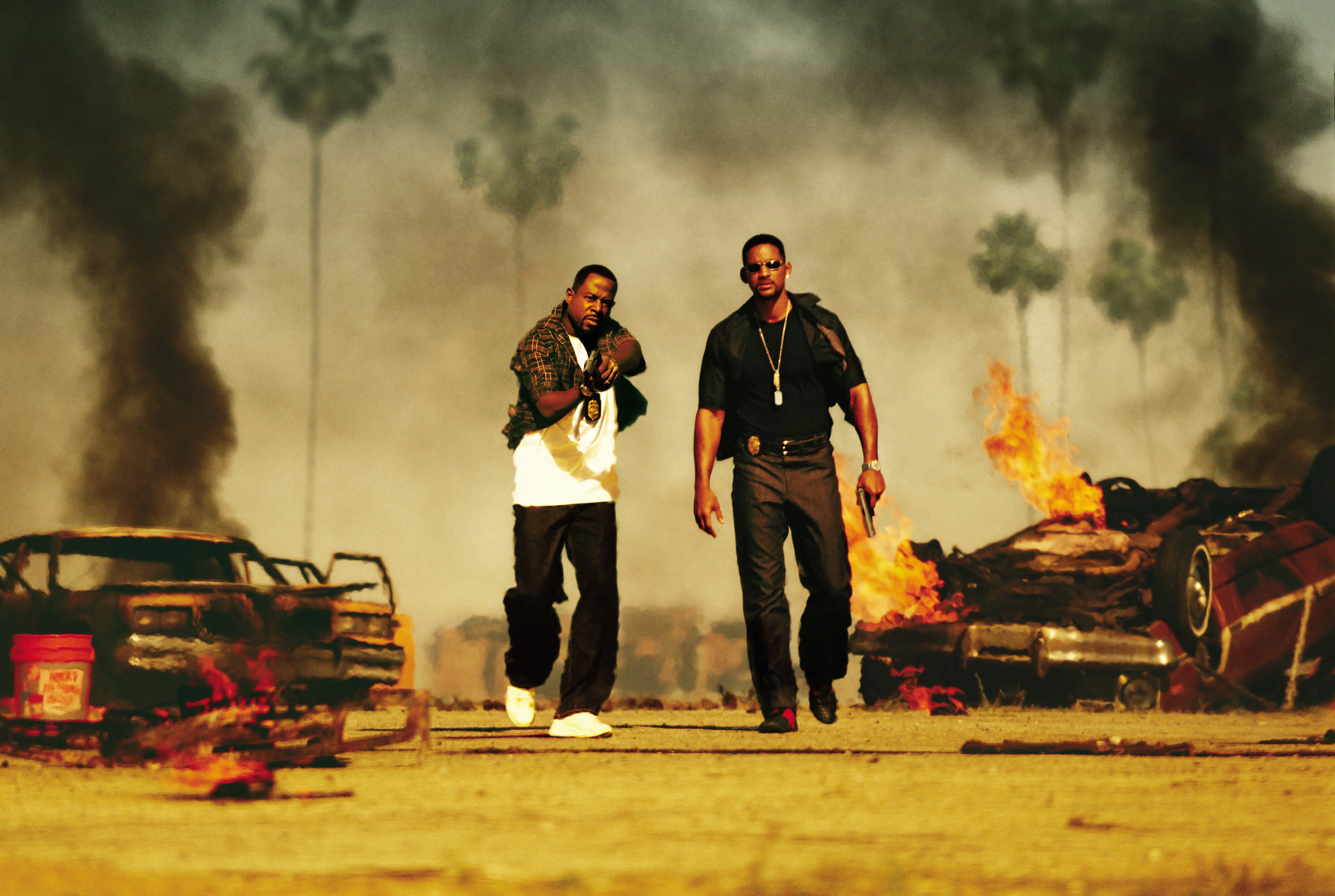 Will Smith and Martin Lawrence in Bad Boys II HD Wallpaper