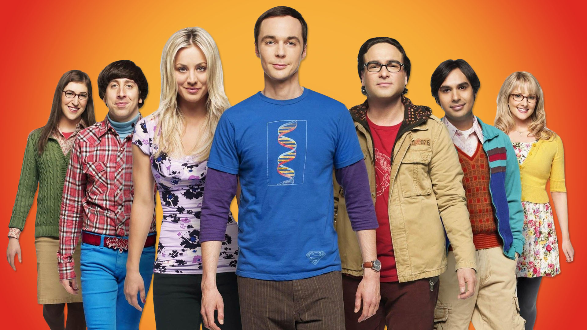 The Big Bang Theory Cast HD Wallpaper
