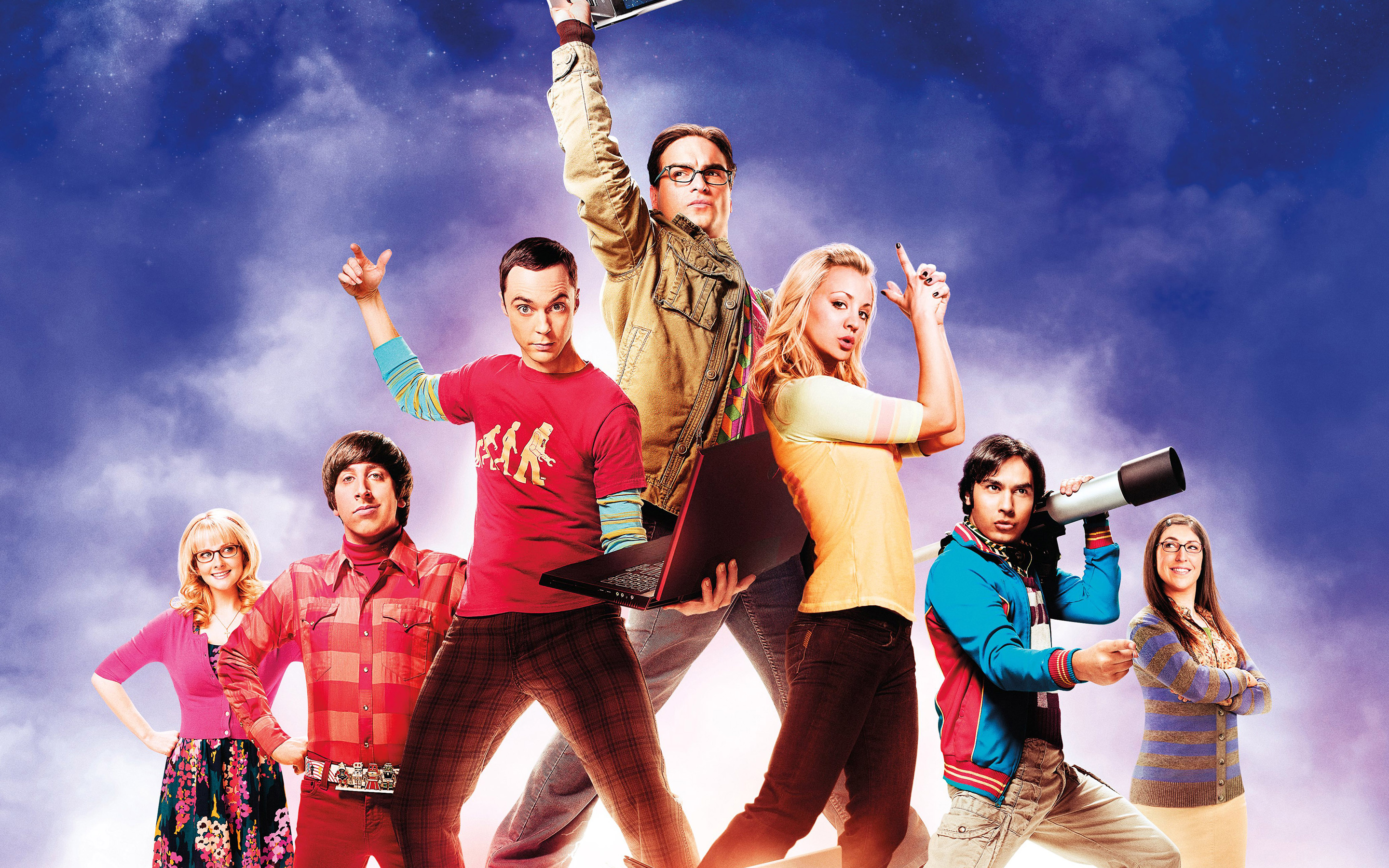 The Big Bang Theory Cast HD Wallpaper
