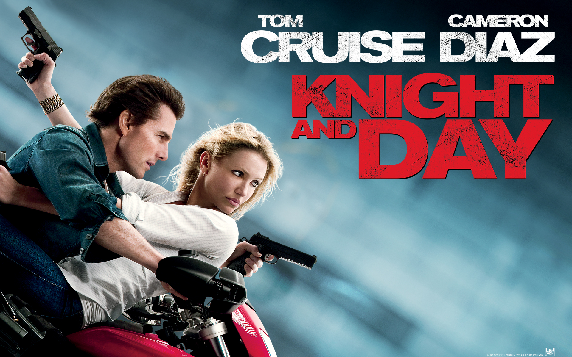 Knight and Day Tom Cruise Cameron Diaz HD Wallpaper