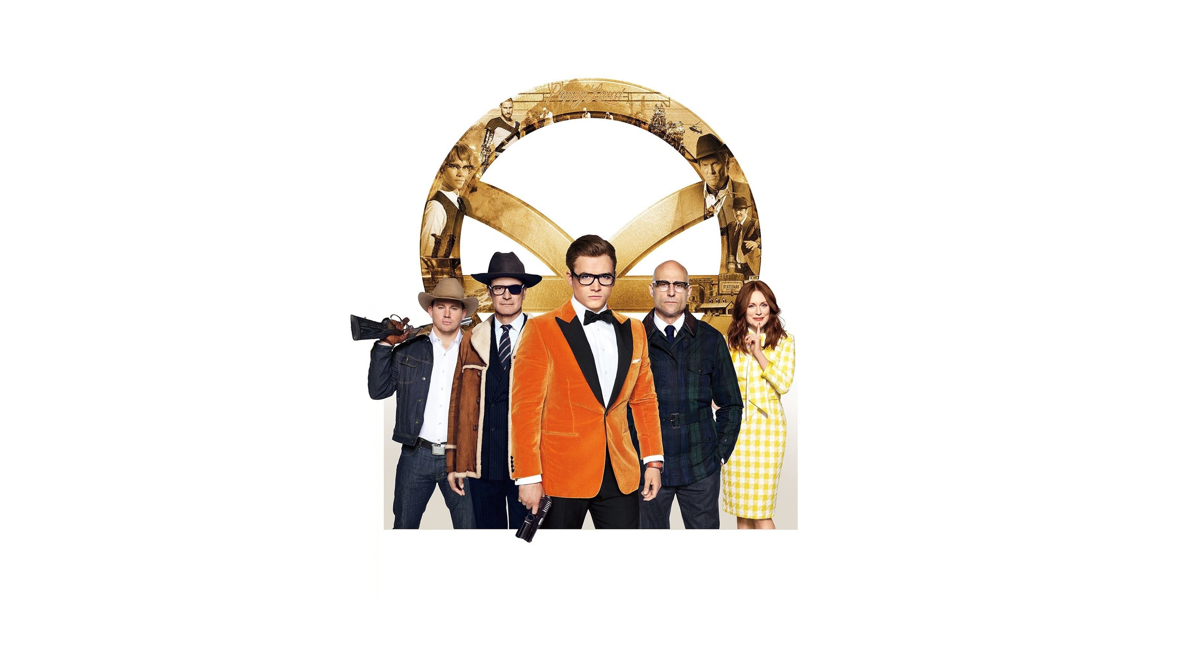 Kingsman: The Golden Circle Cast HD Wallpaper