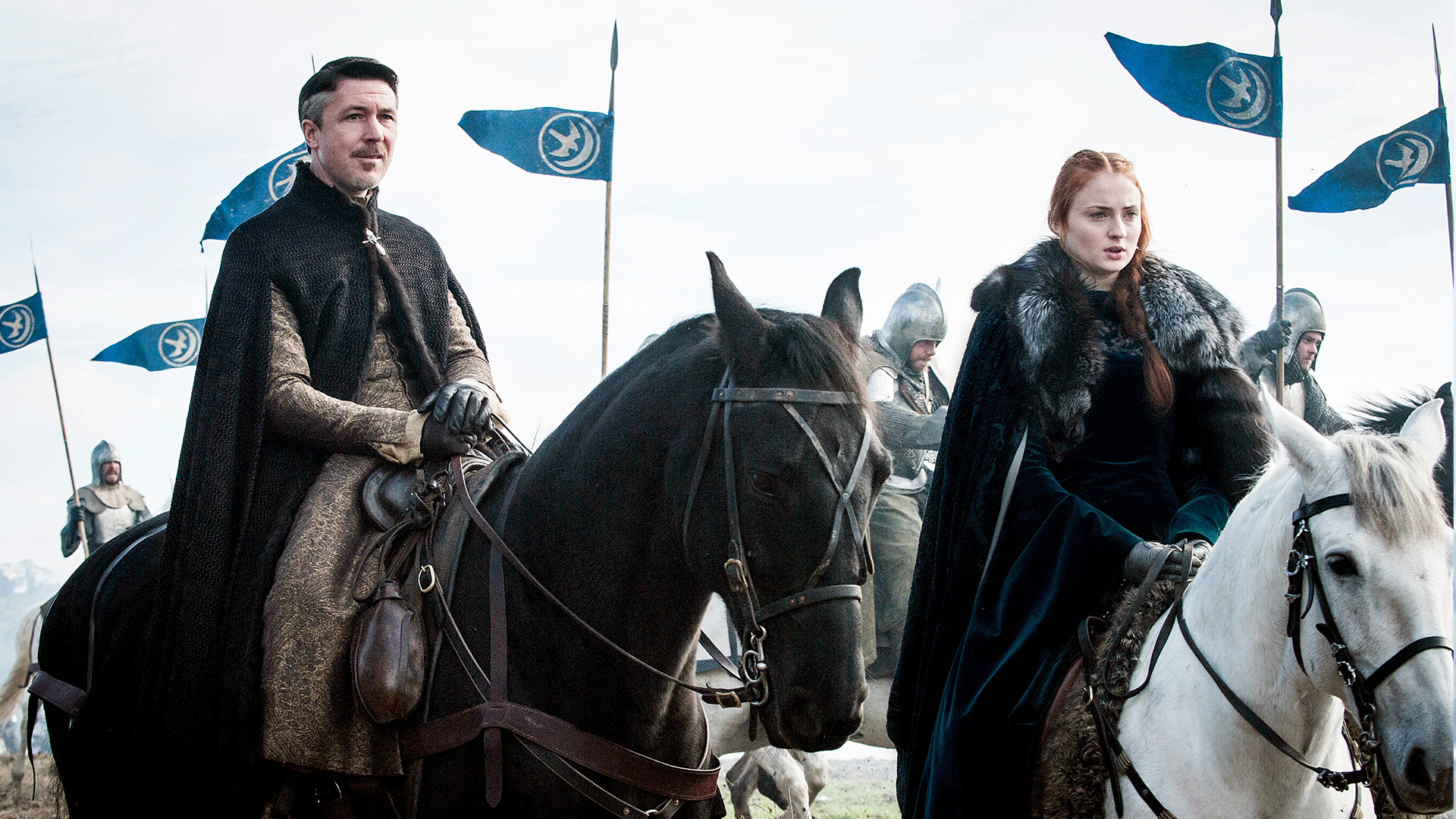 Petyr Baelish and Sansa Stark from Game of Thrones HD Wallpaper