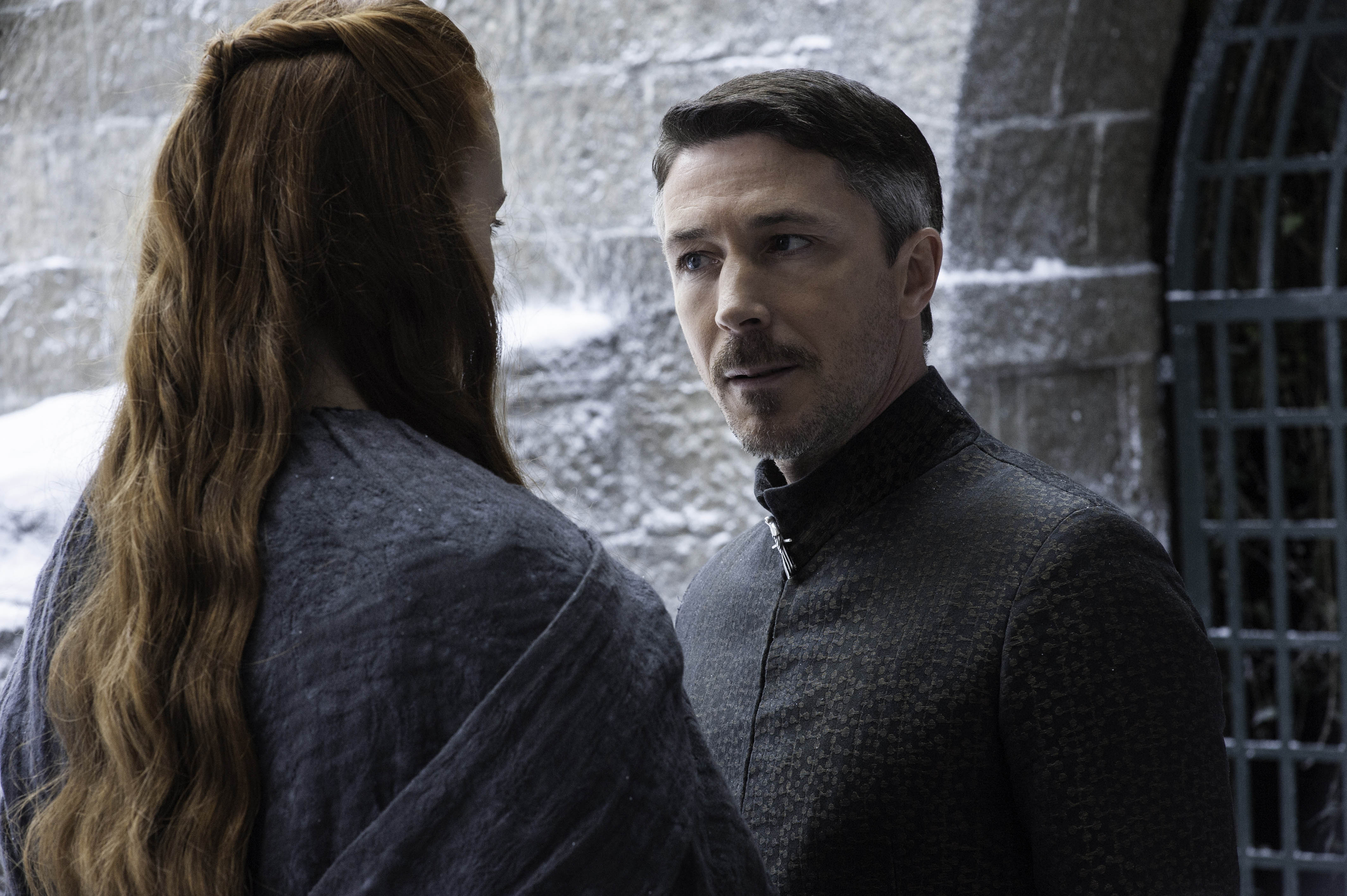 Petyr Baelish and Sansa Stark from Game of Thrones HD Wallpaper