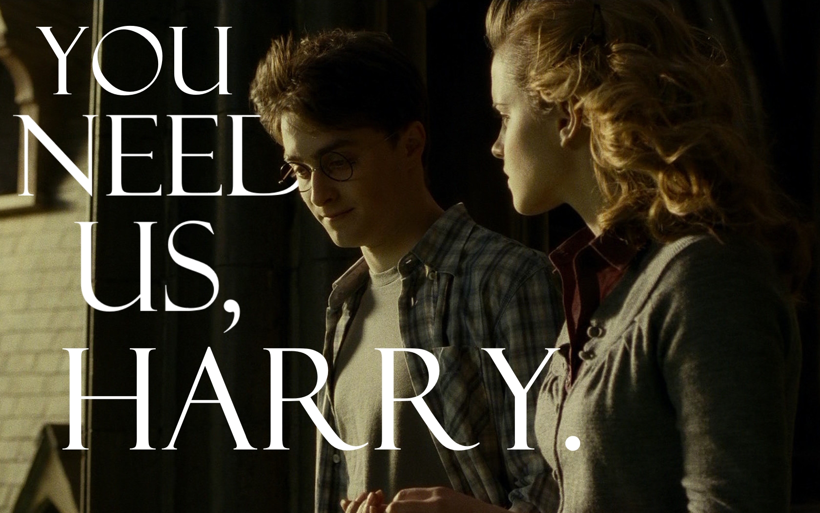 Harry Potter and Hermione Granger HD Wallpaper