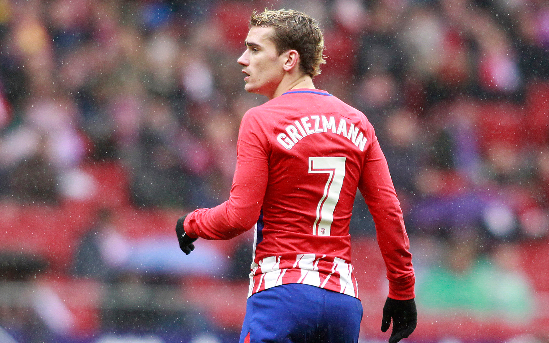 Antoine Griezmann from Atletico Madrid HD Wallpaper