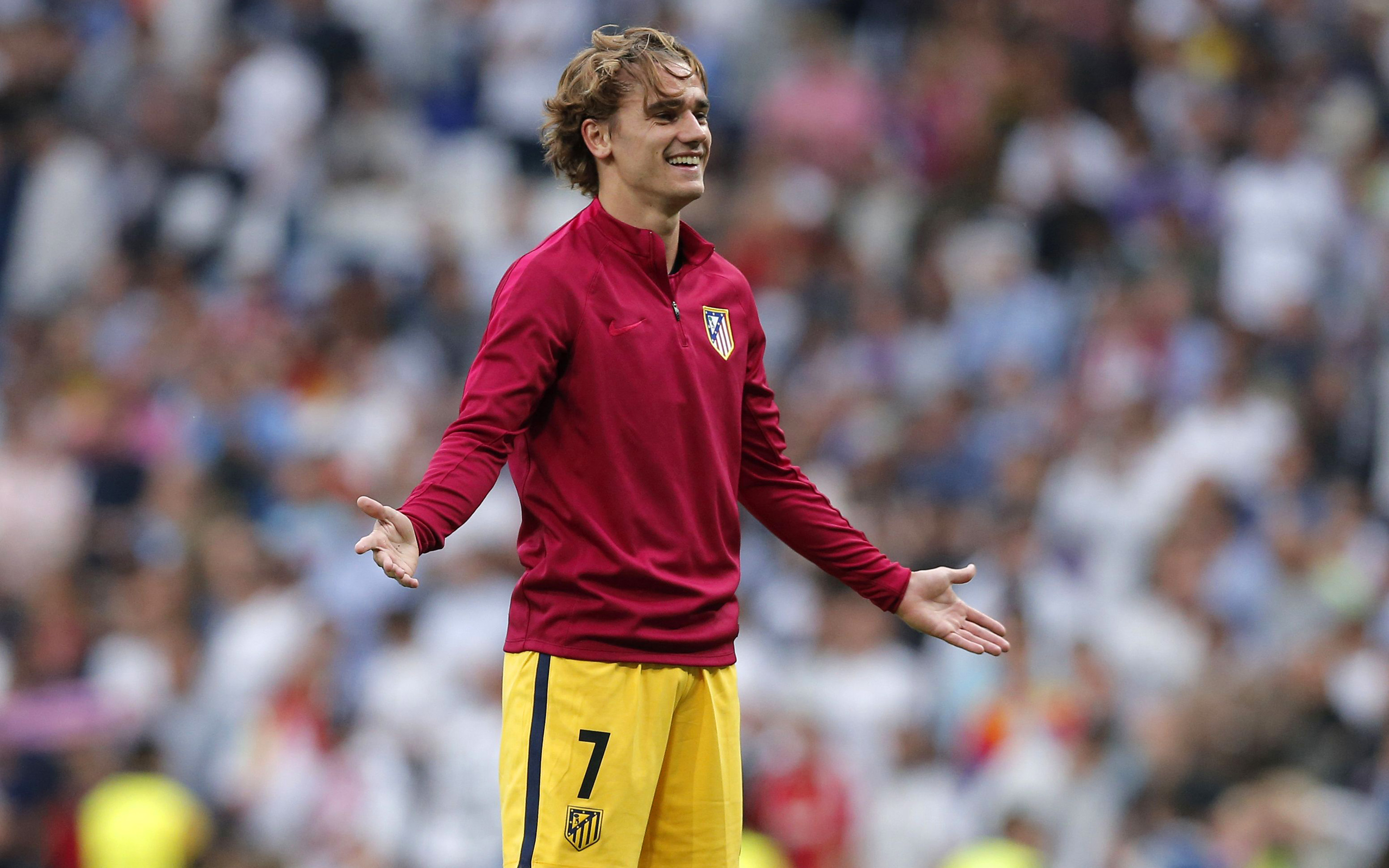 Antoine Griezmann from Atletico Madrid HD Wallpaper