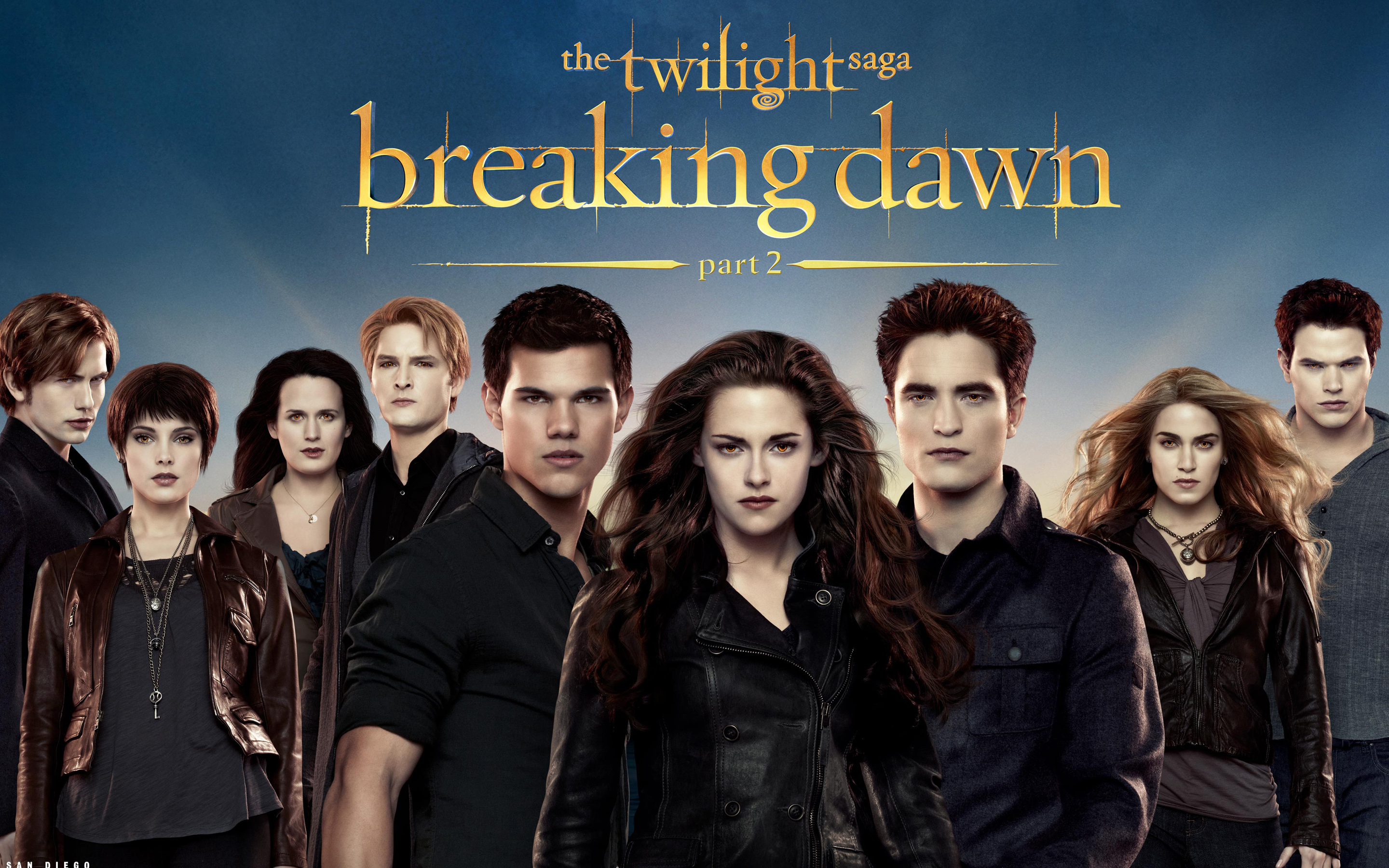 The Twilight Saga: Breaking Dawn Part 2 Cast HD Wallpaper