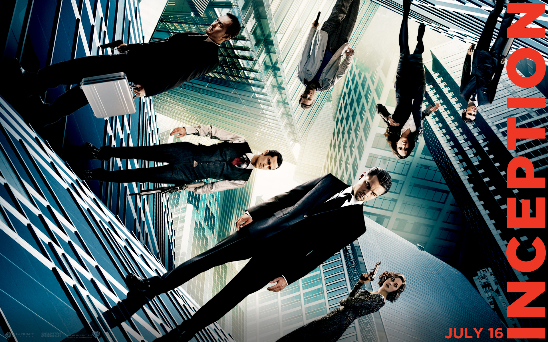 Inception movie poster with Joseph Gordon-Levitt HD Wallpaper