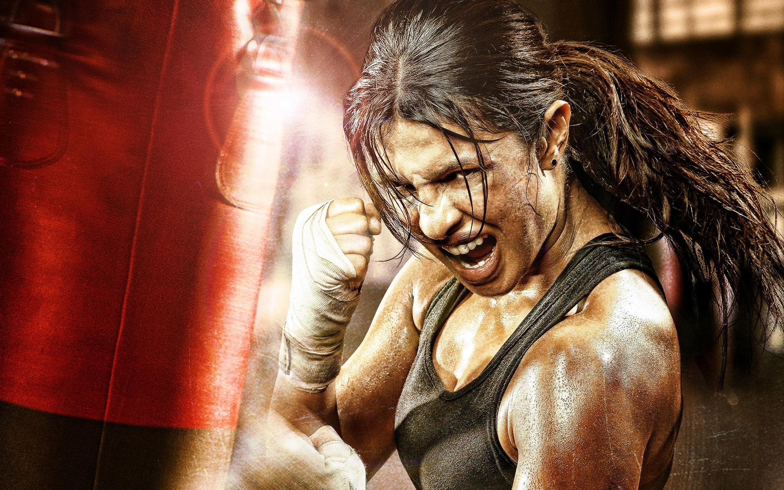 Priyanka Chopra boxing HD Wallpaper