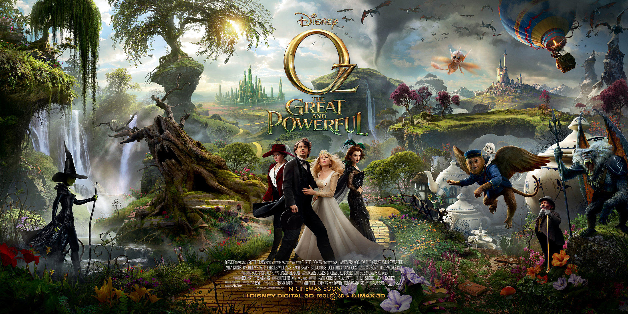 Oz The Great and Powerful Poster HD Wallpaper