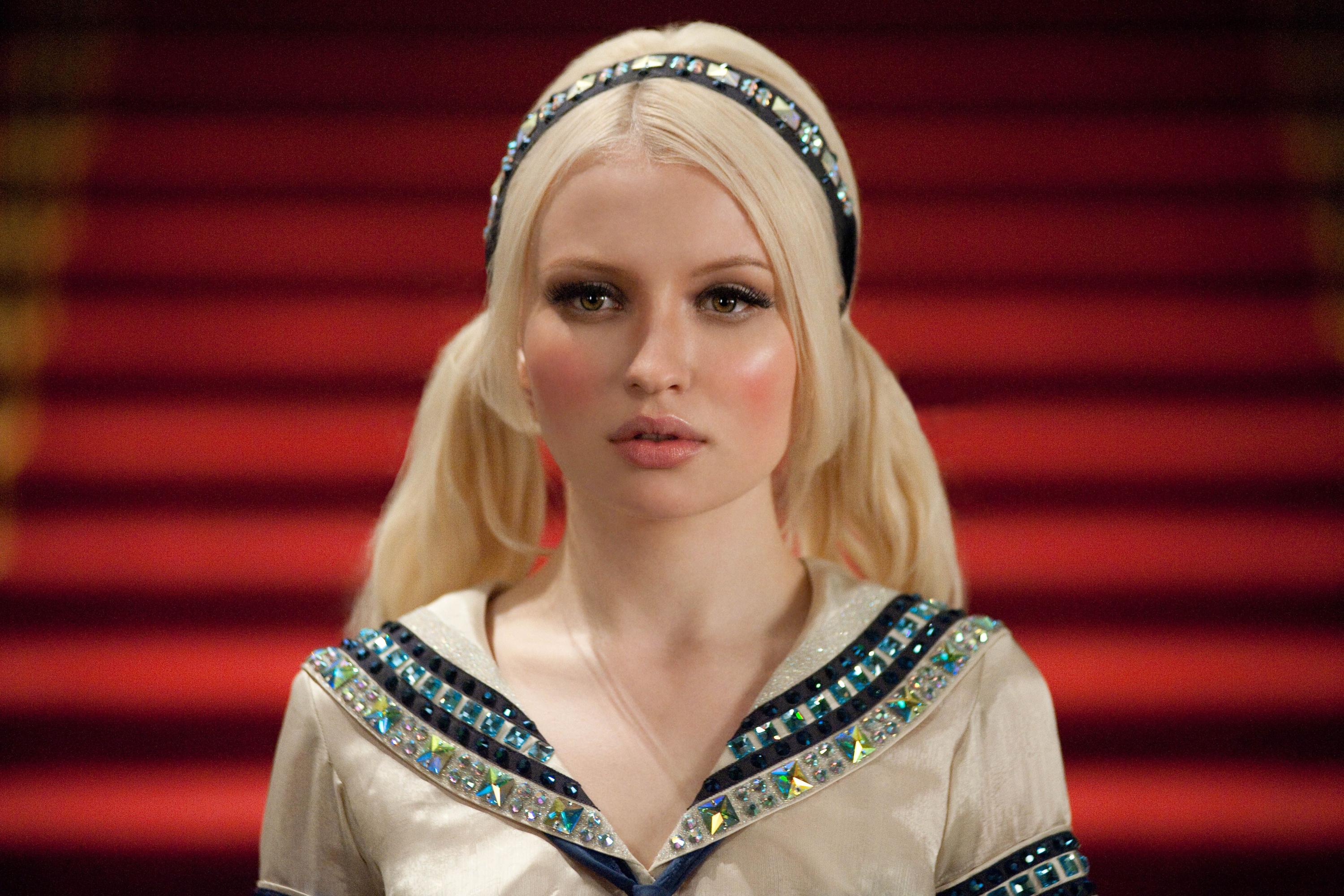 Emily Browning in costume HD Wallpaper