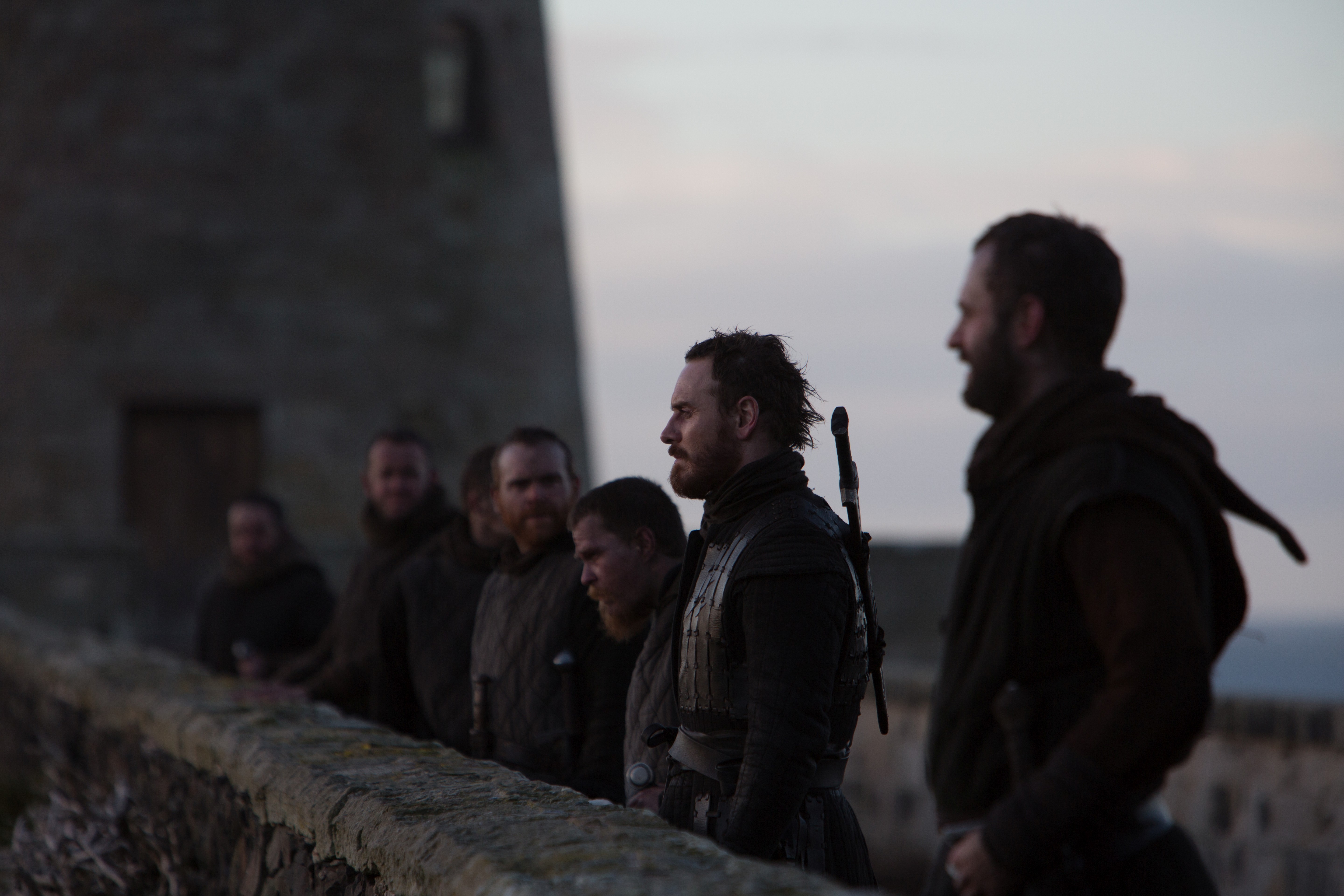 Michael Fassbender and men in armor HD Wallpaper