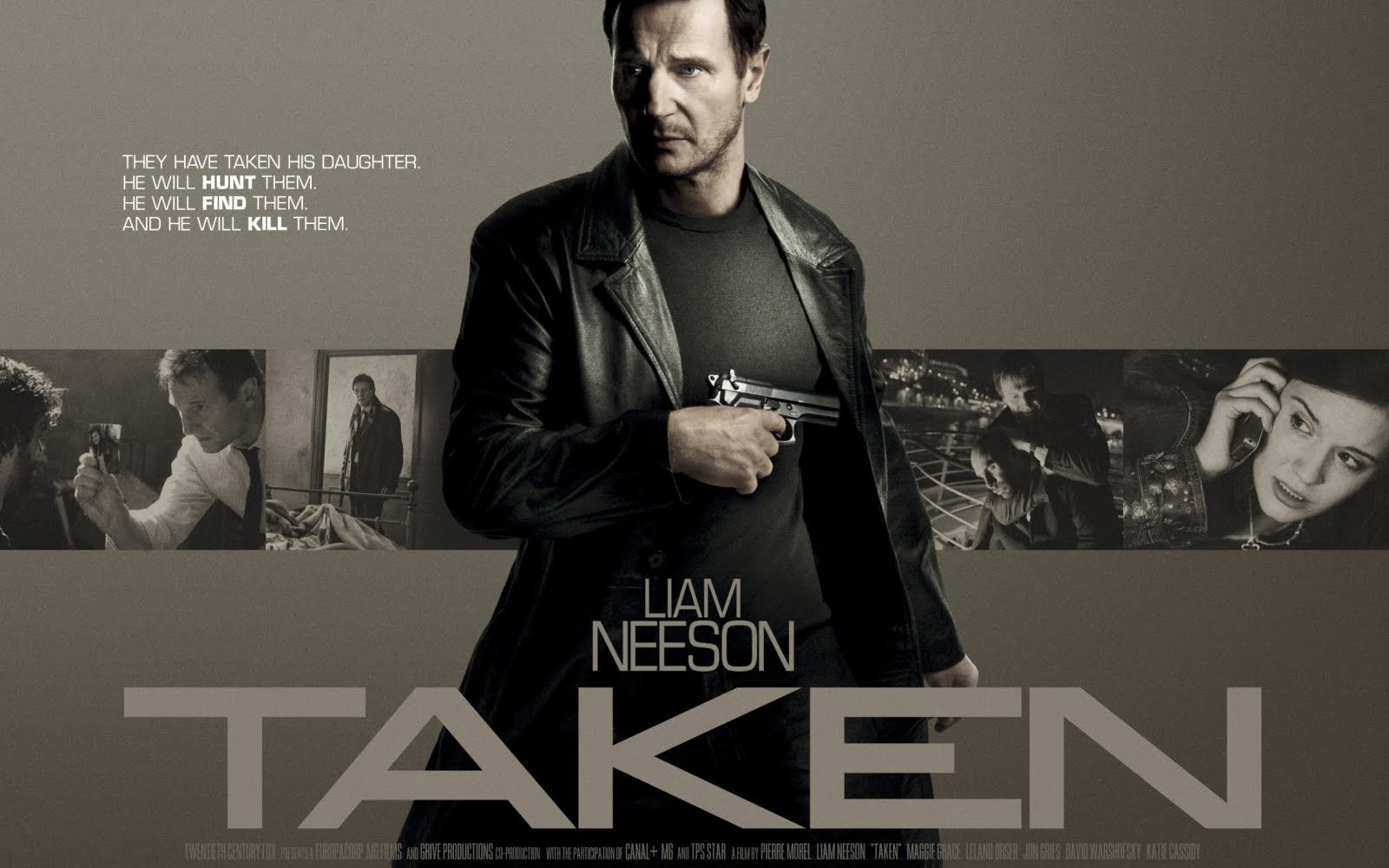 Taken Liam Neeson Movie Poster HD Wallpaper