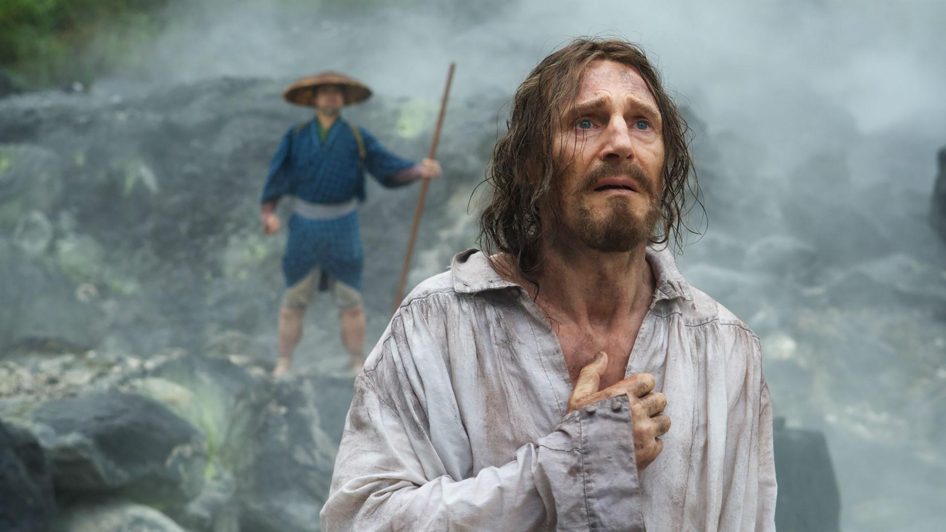 Liam Neeson in a historical drama HD Wallpaper