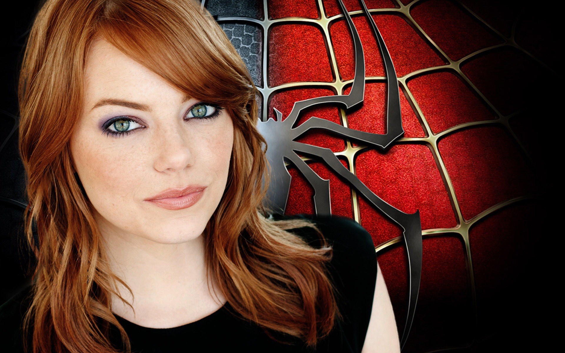 Emma Stone as Gwen Stacy from The Amazing Spider-Man HD Wallpaper