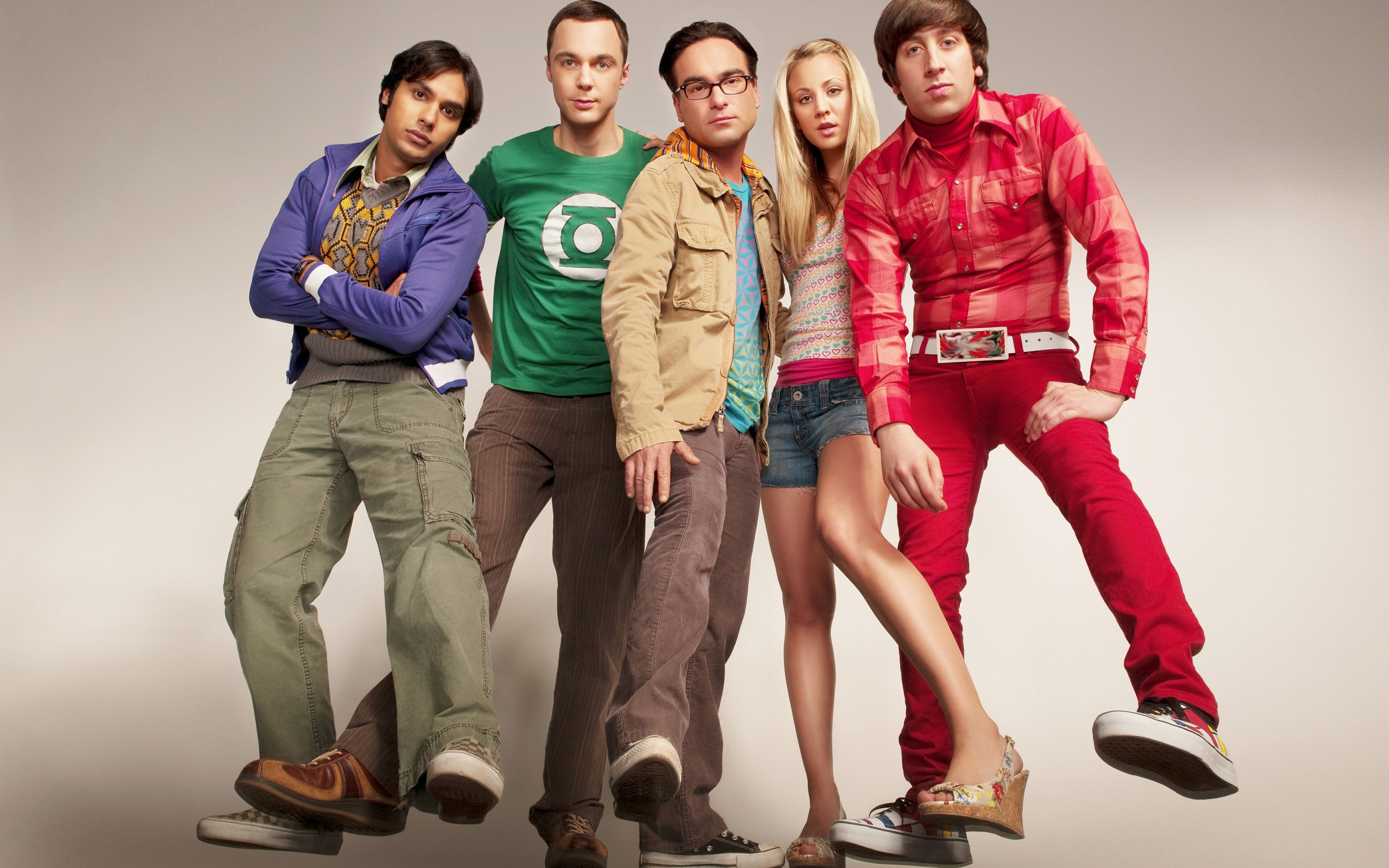 The Big Bang Theory Cast HD Wallpaper