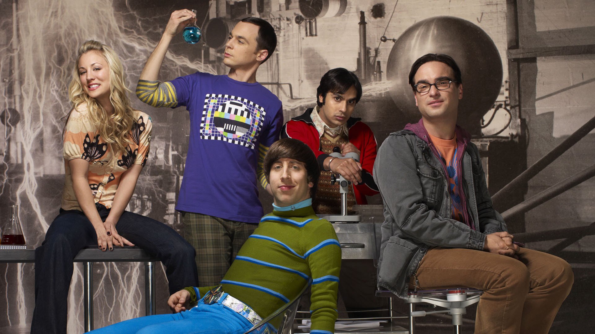 The Big Bang Theory cast HD Wallpaper