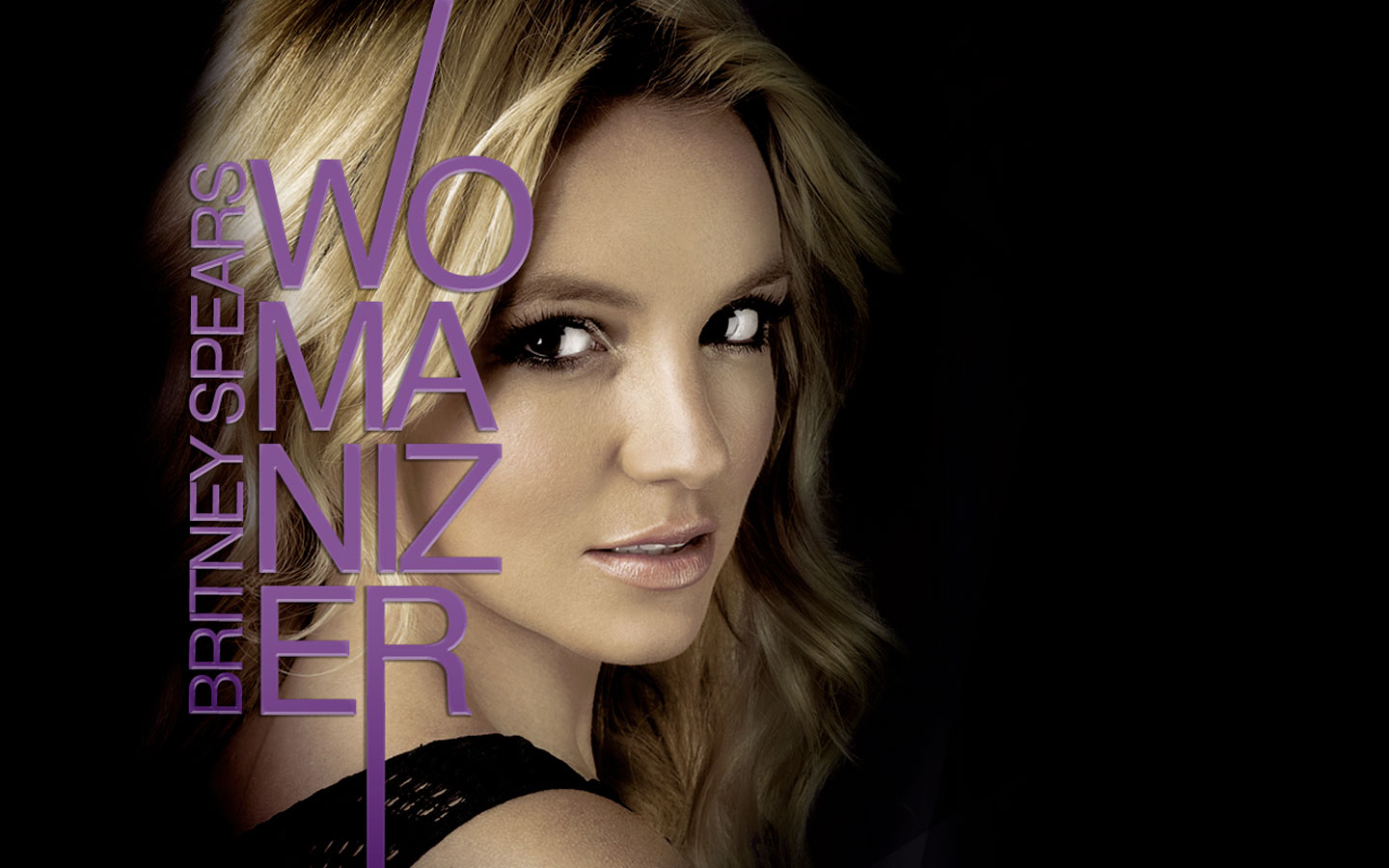 Britney Spears Womanizer album cover HD Wallpaper