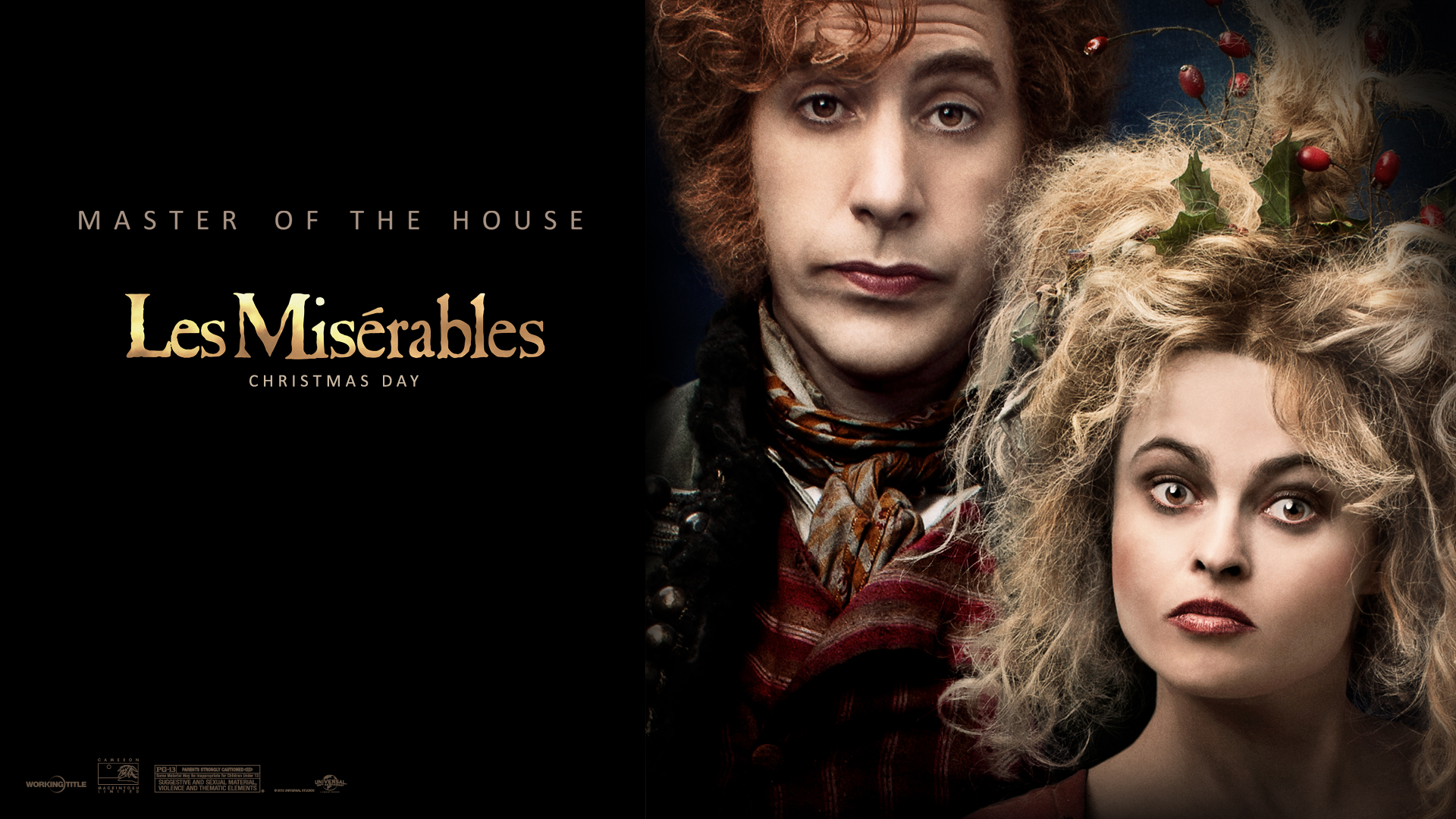 Les Misérables Christmas Day Master of the House HD Wallpaper