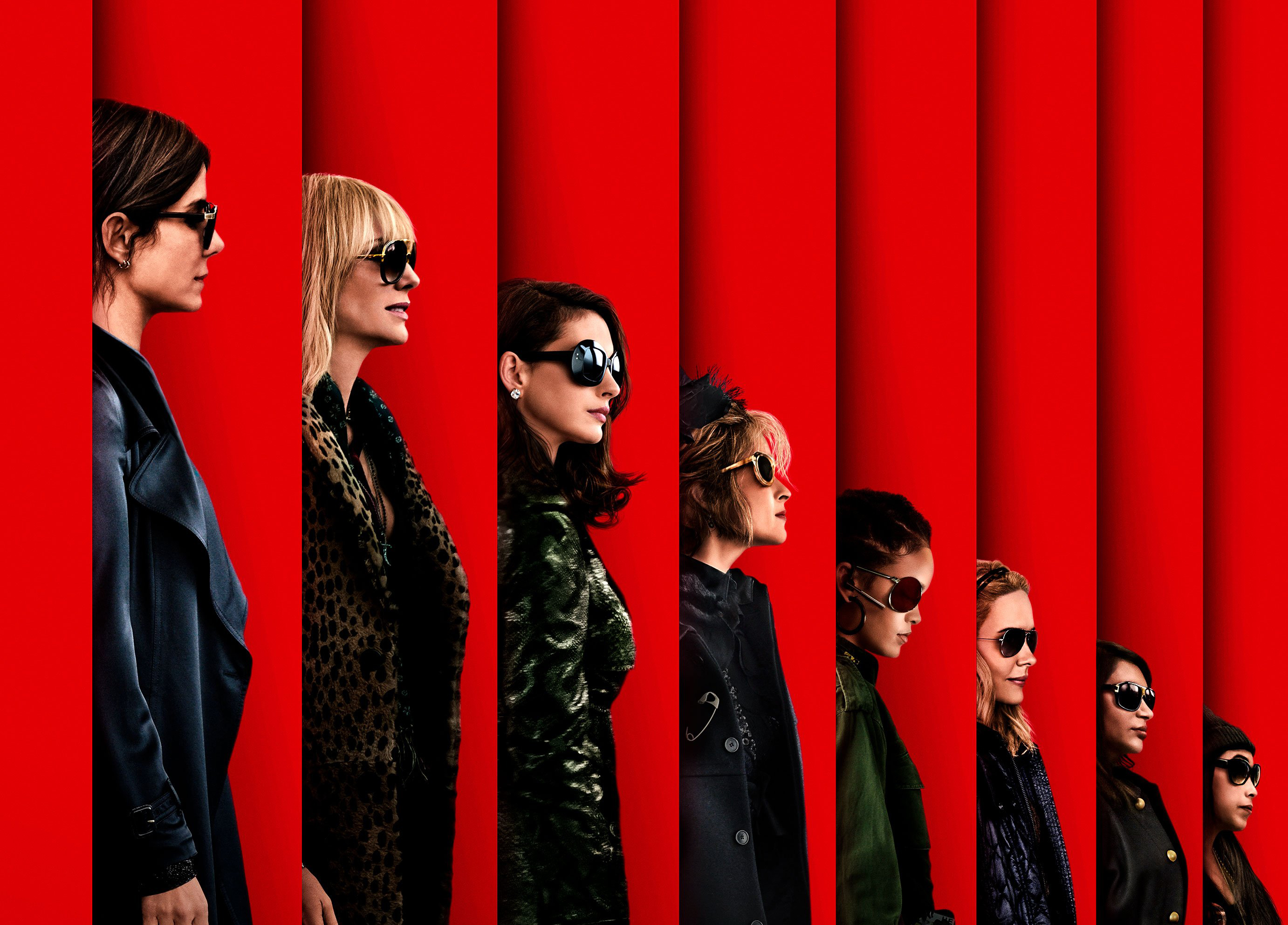 Ocean's 8 Cast HD Wallpaper