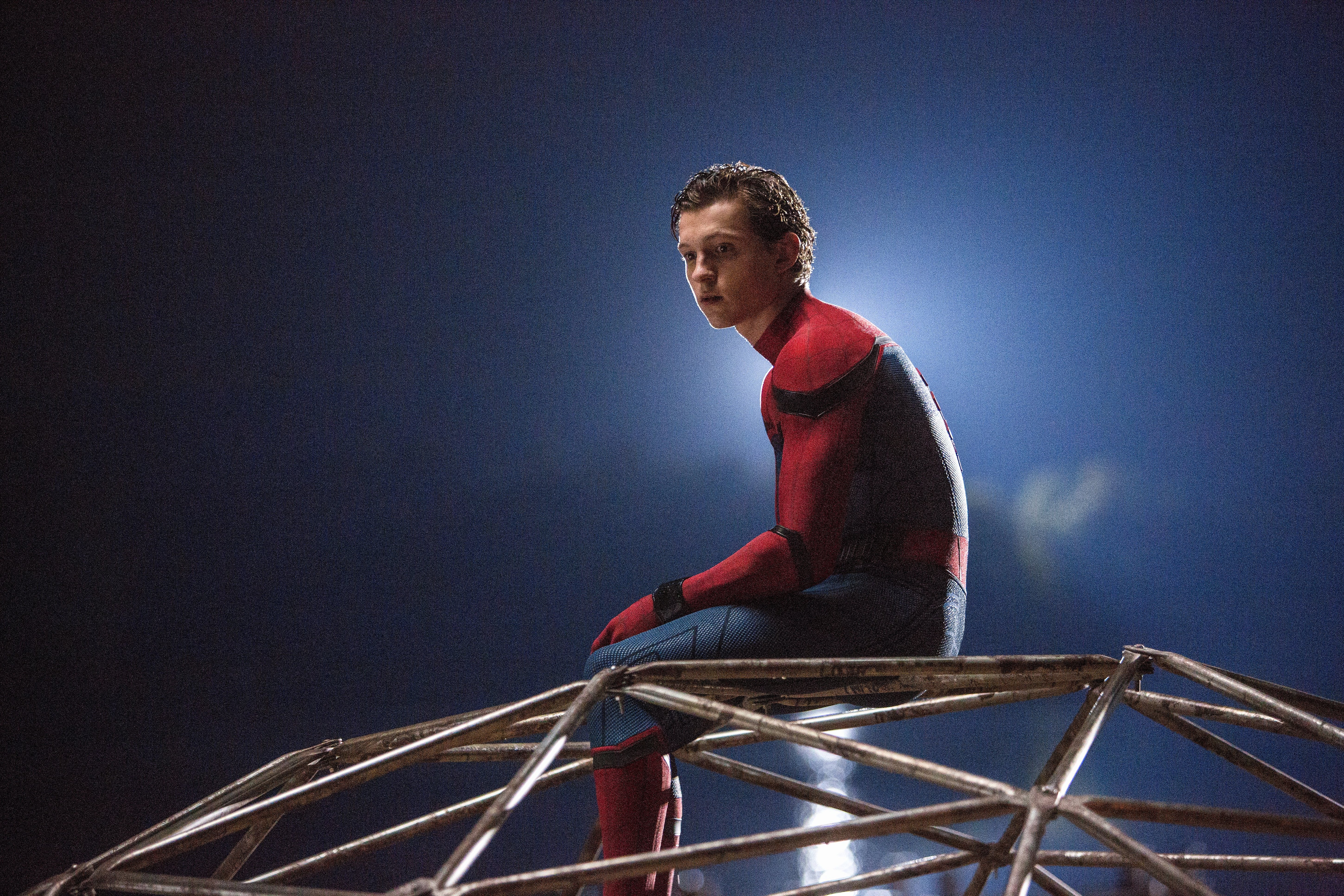Spider-Man from Marvel Cinematic Universe HD Wallpaper
