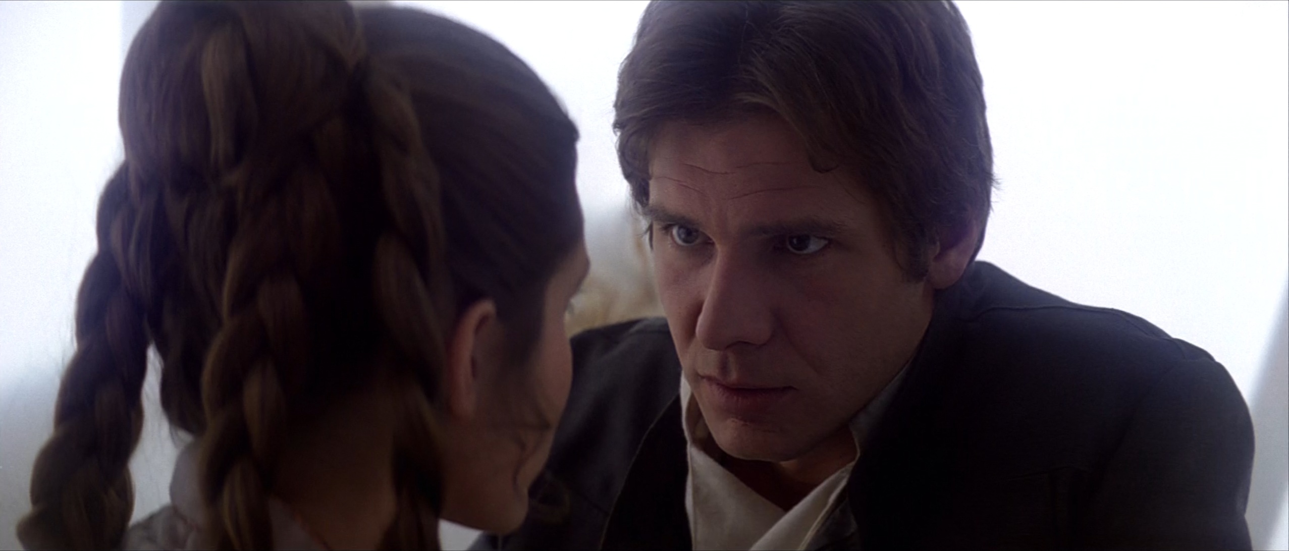 Han Solo and Princess Leia from Star Wars HD Wallpaper