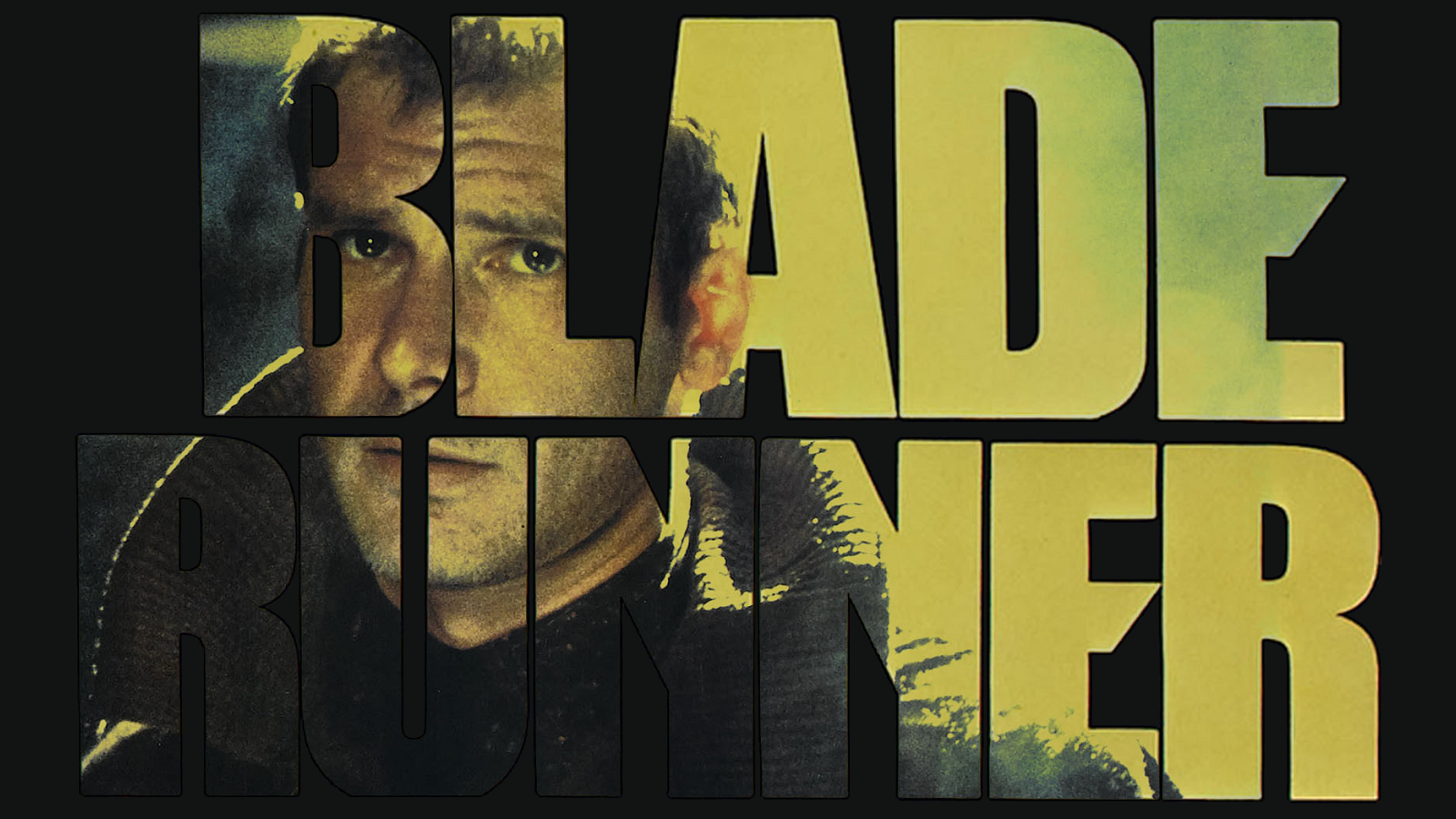 Blade Runner movie poster with Harrison Ford HD Wallpaper