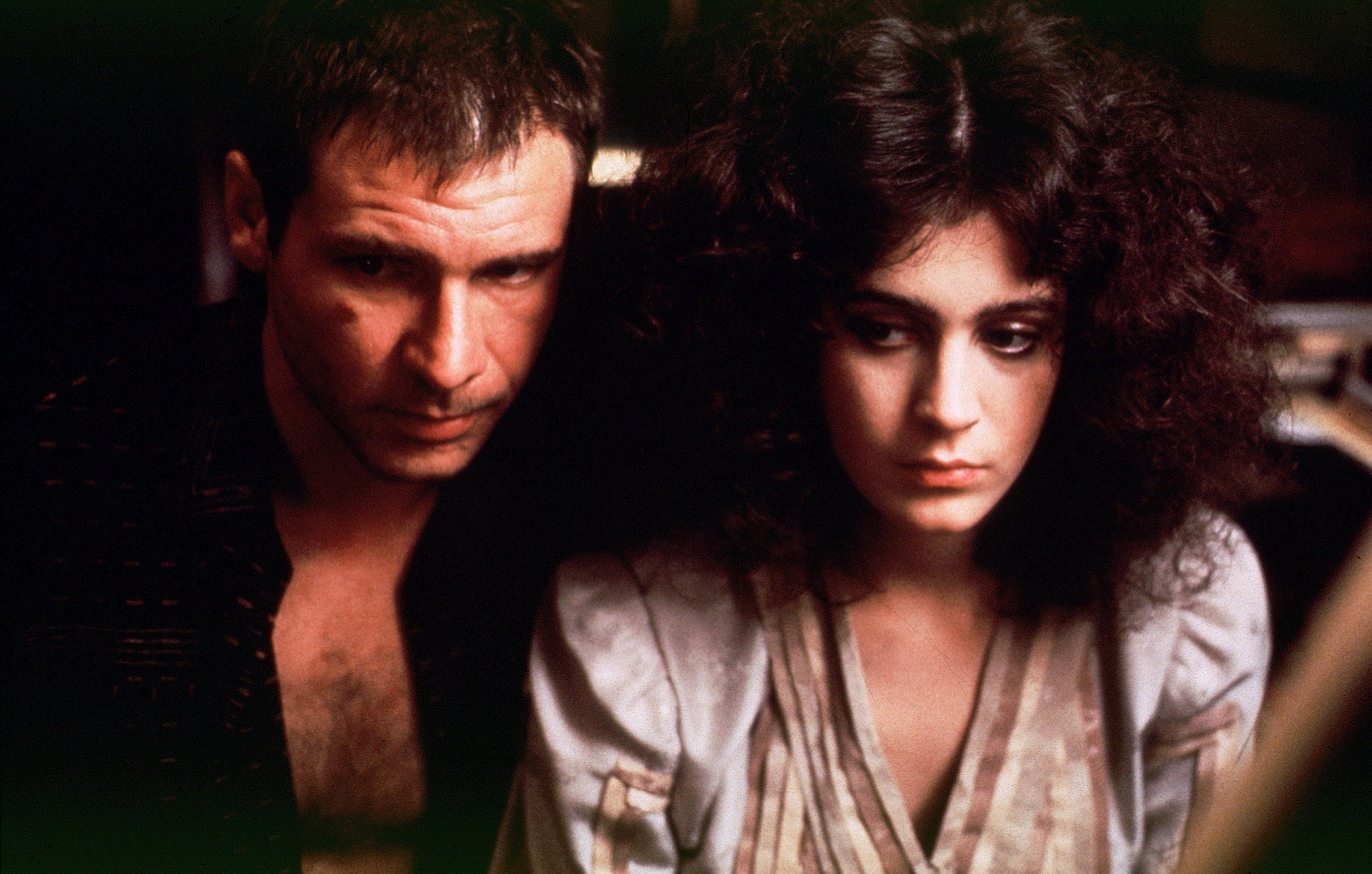 Harrison Ford and Sean Young in Blade Runner HD Wallpaper